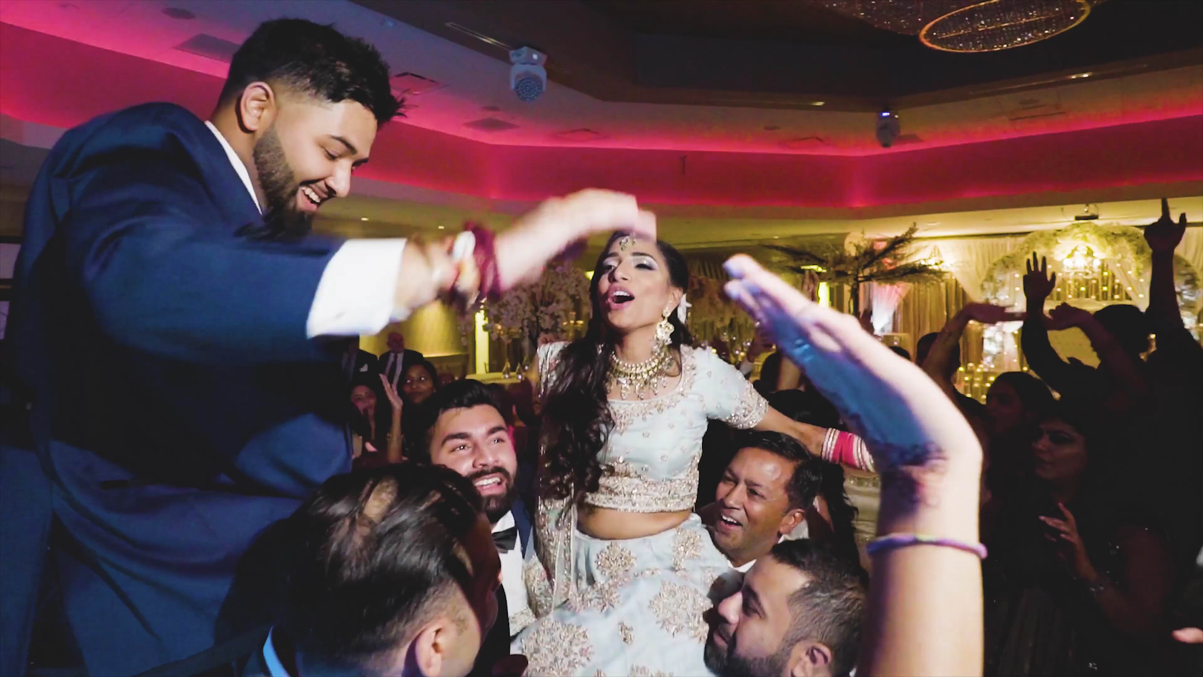 Marigold Somerset NJ Hindu Wedding | Nidhi & Rudra | Reception Dancing
