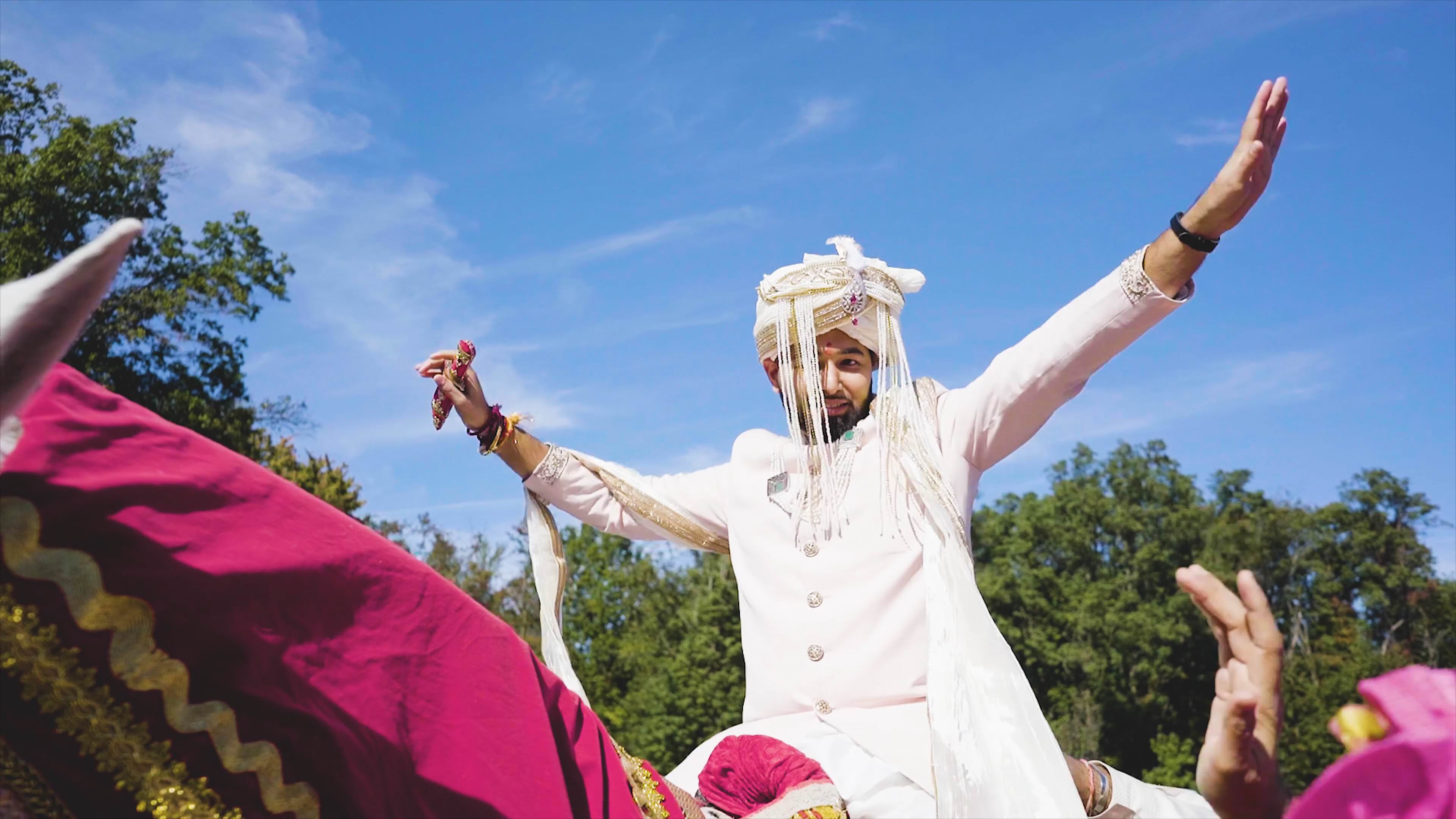 Marigold Somerset NJ Hindu Wedding | Nidhi & Rudra | Baraat