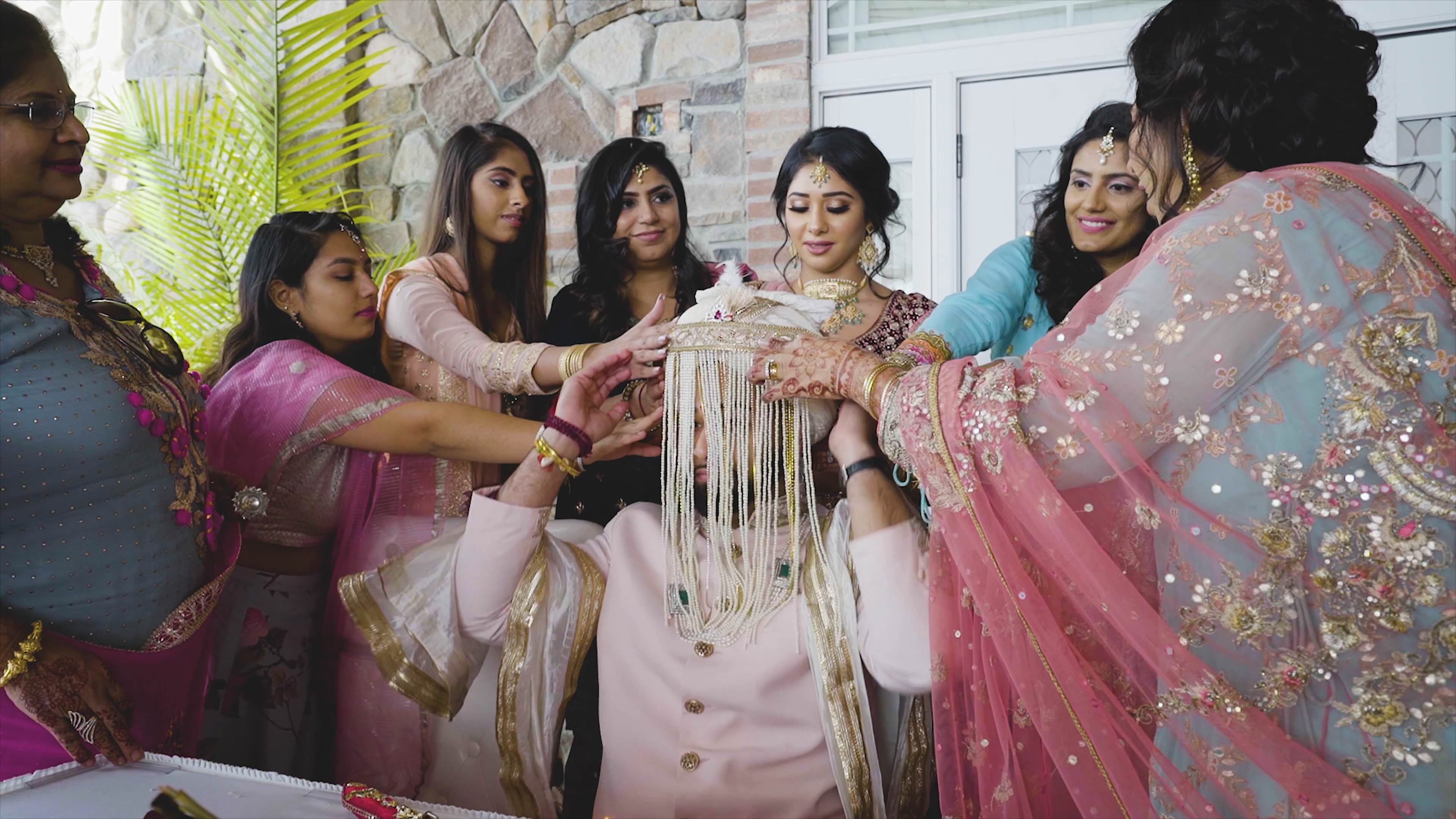 Marigold Somerset NJ Hindu Wedding | Nidhi & Rudra | Sehra Bandi