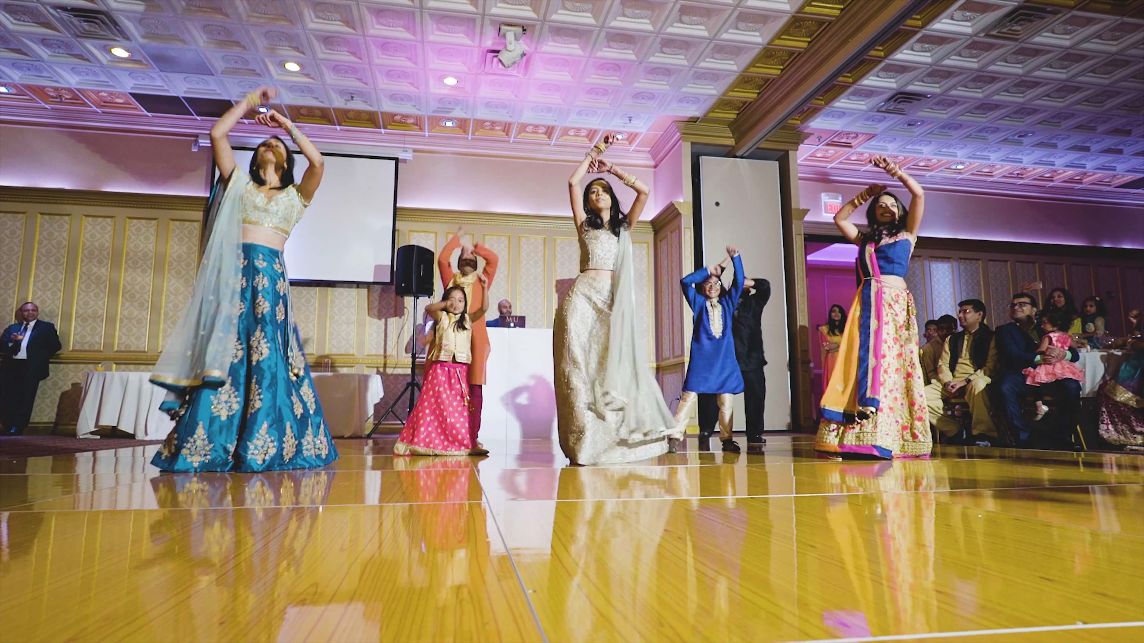 Marigold Somerset NJ Hindu Wedding | Nidhi & Rudra | Nupur and Cousins Dance