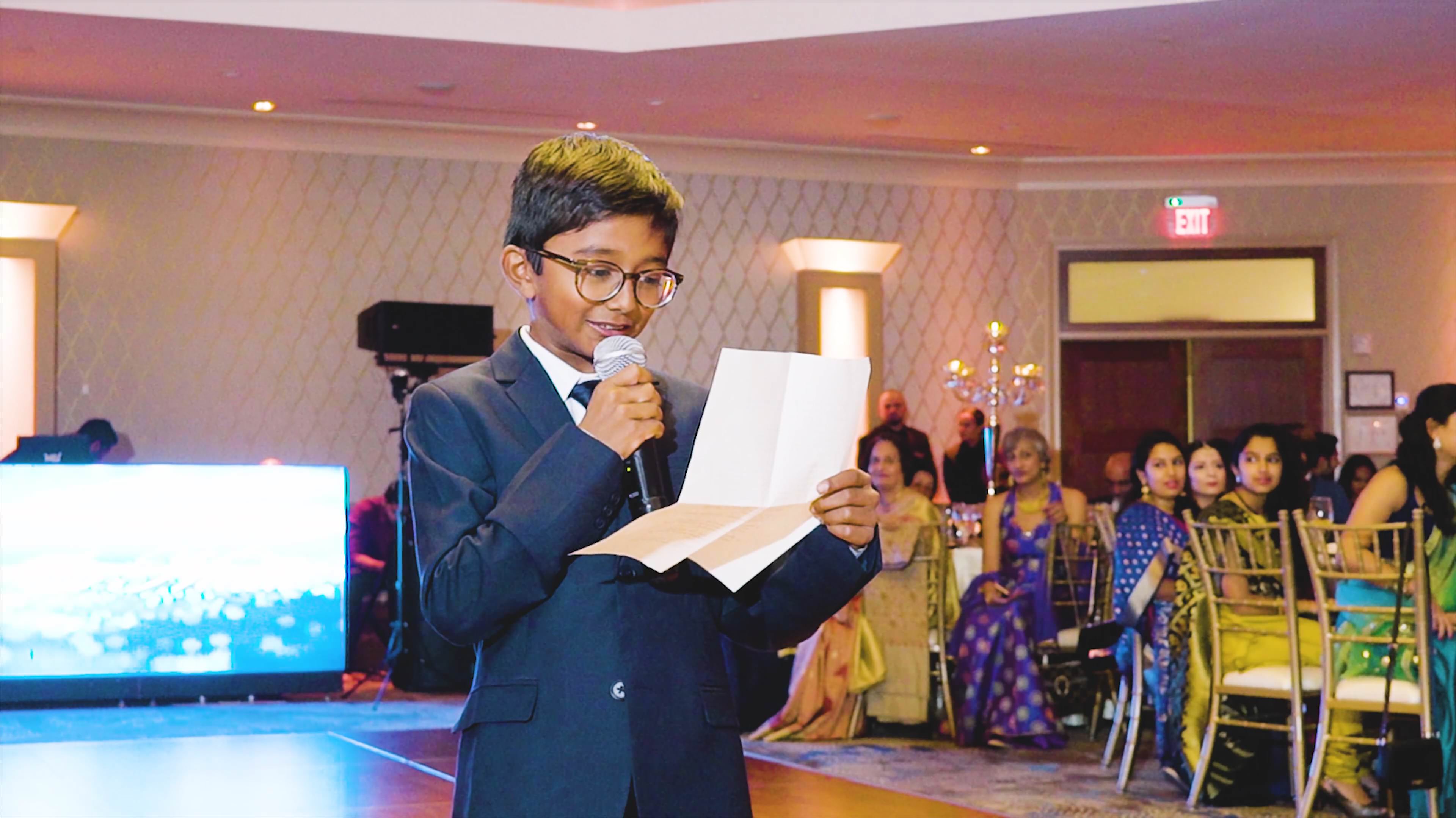 Marigold Somerset NJ Hindu Wedding | Nidhi & Rudra | Nikhil Speech