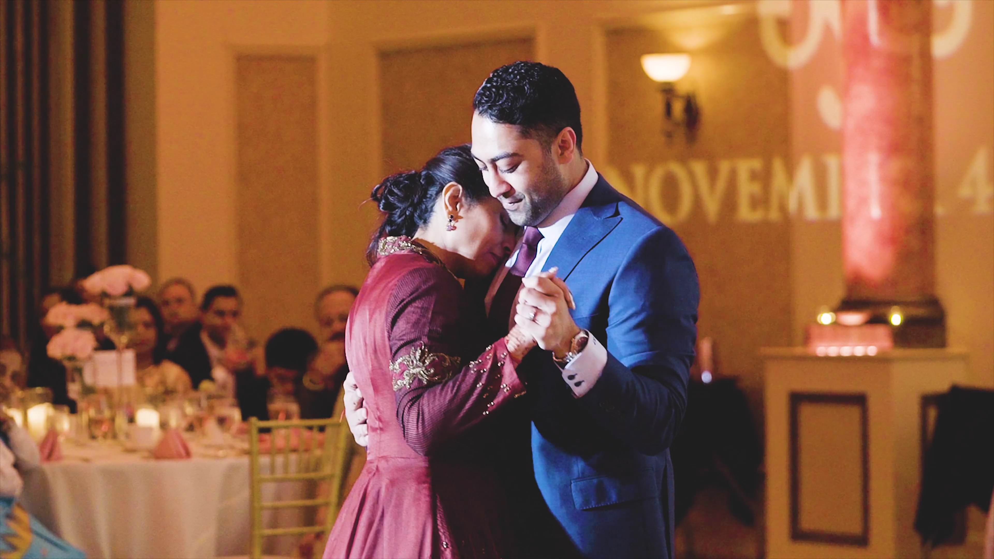 The Merion Cinnaminson NJ Hindu Wedding | Khushboo & Ruben | Mother Son Dance
