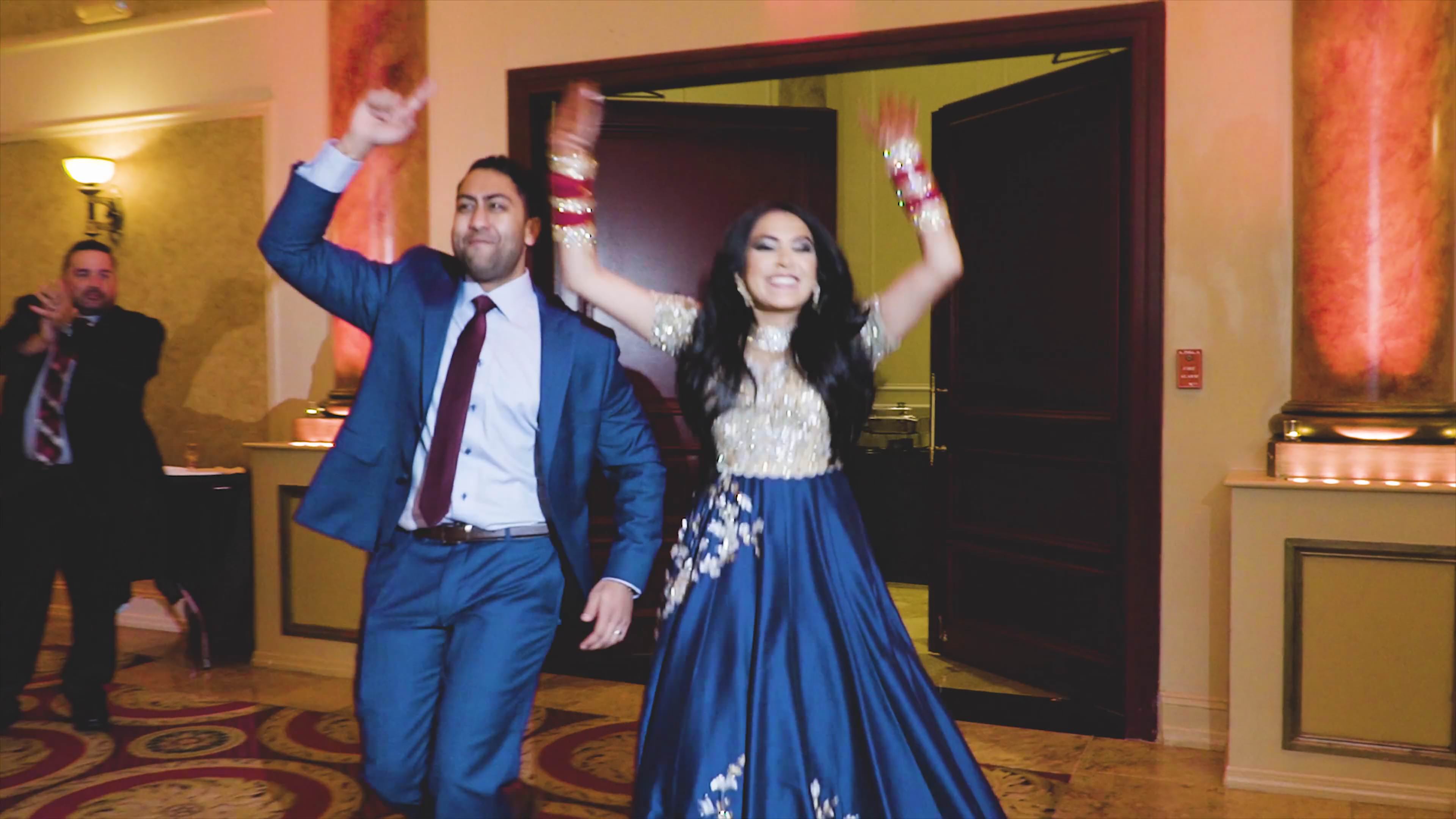 The Merion Cinnaminson NJ Hindu Wedding | Khushboo & Ruben | Grand Entrance