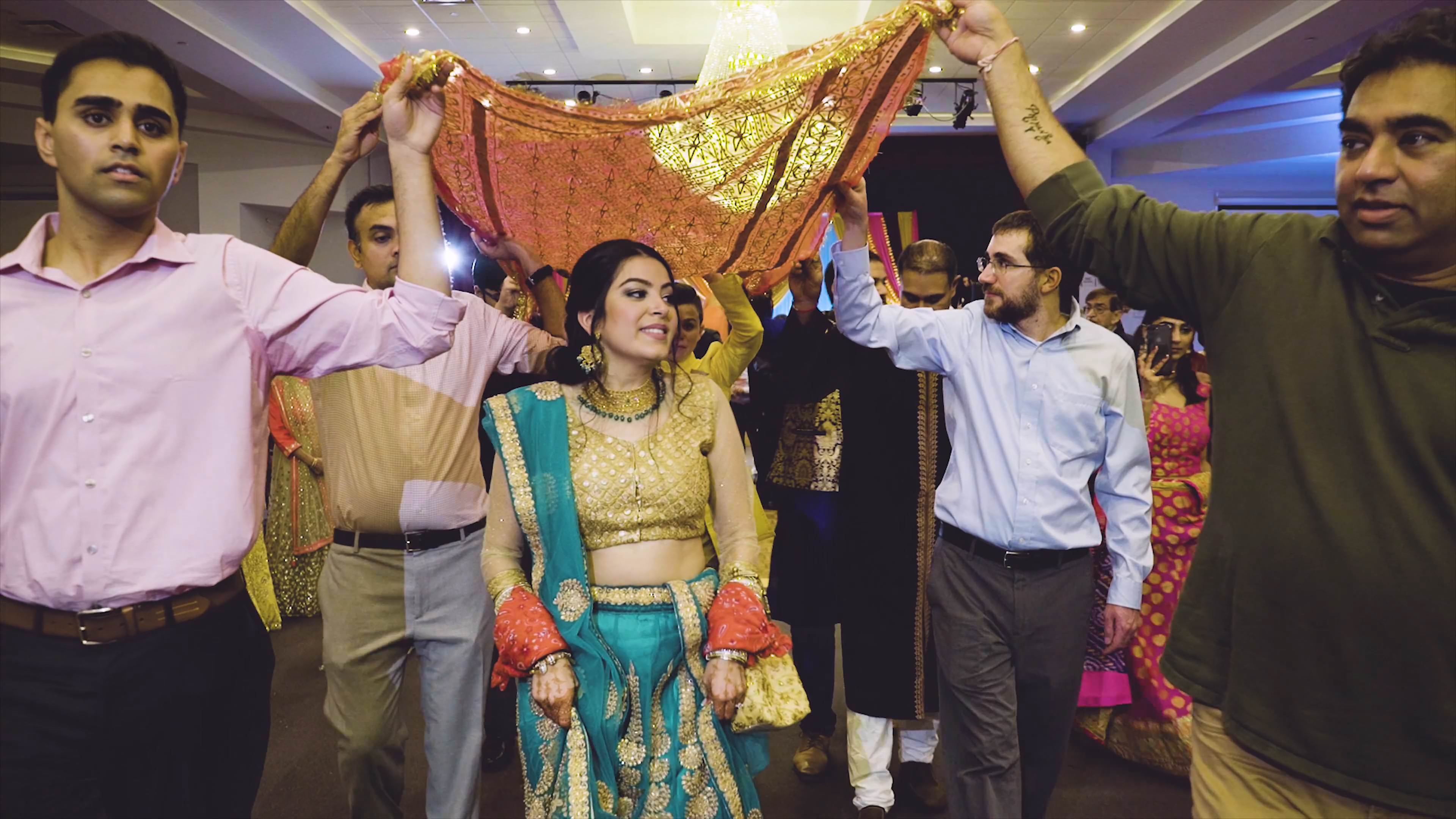 Shri Swaminarayan Temple Cinnaminson NJ Hindu Wedding | Khushboo & Ruben | Bridal Chooda