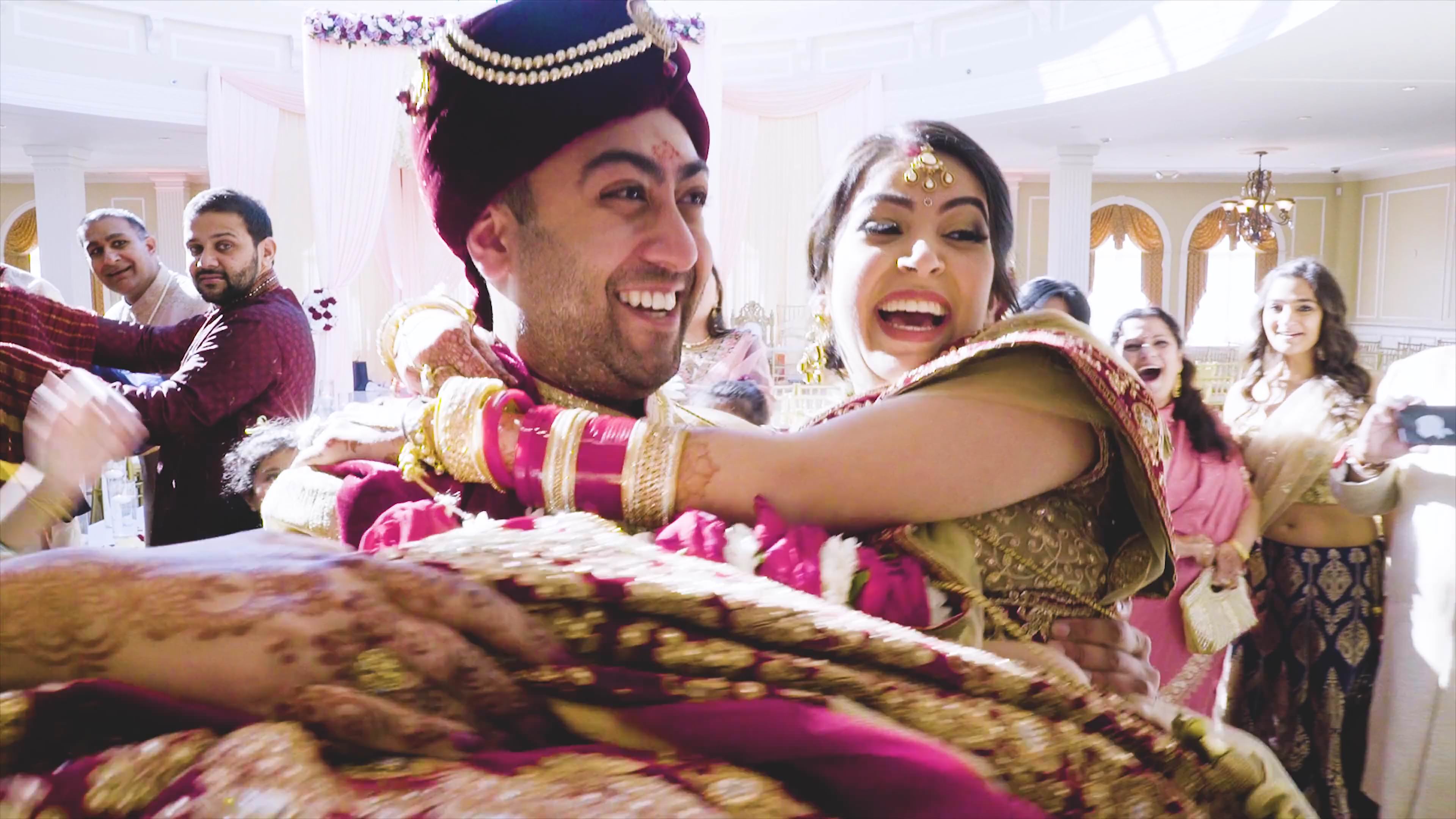 The Merion Cinnaminson NJ Hindu Wedding | Khushboo & Ruben | Joota Chupai