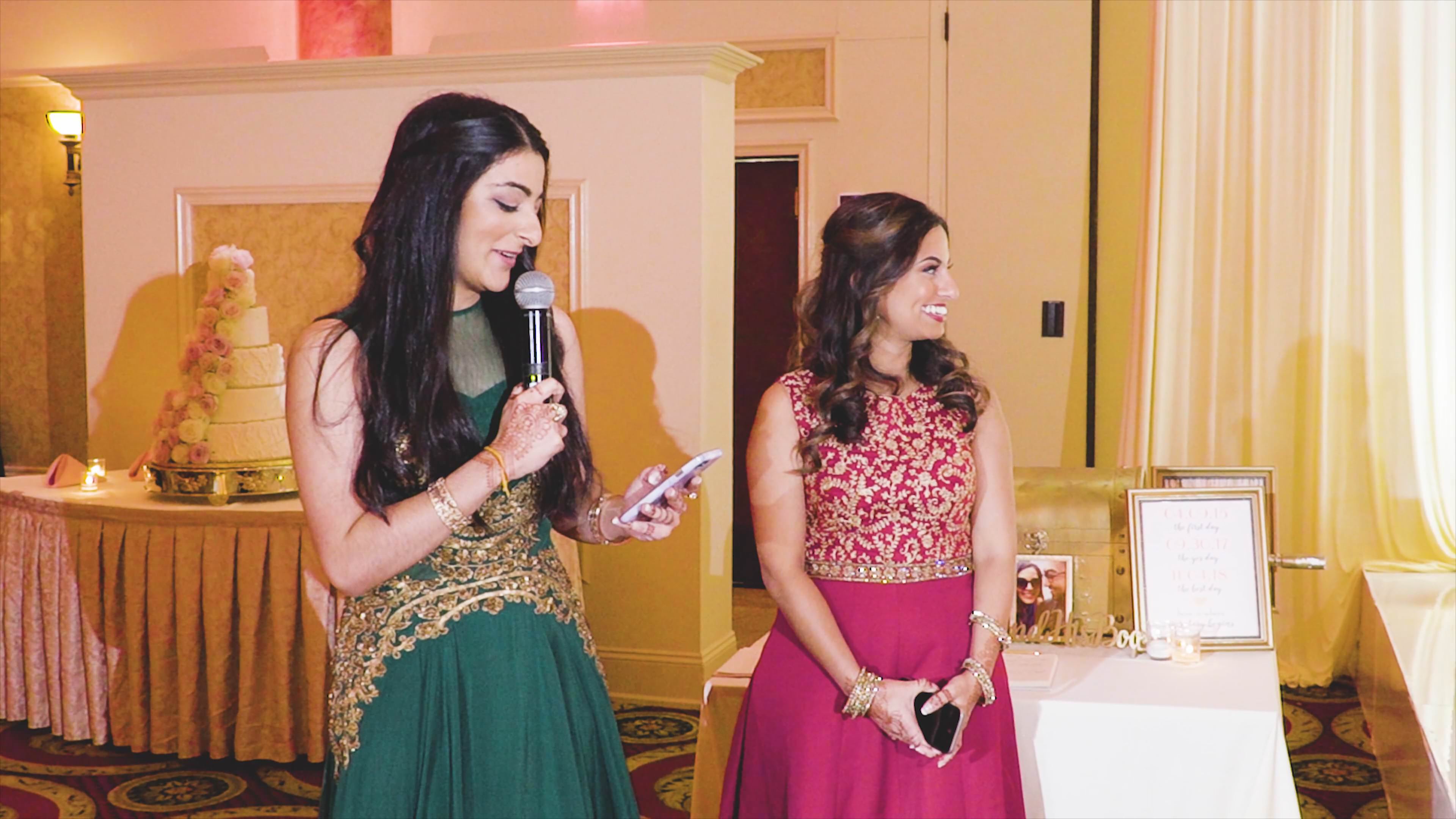 The Merion Cinnaminson NJ Hindu Wedding | Khushboo & Ruben | Maid of Honors Speech