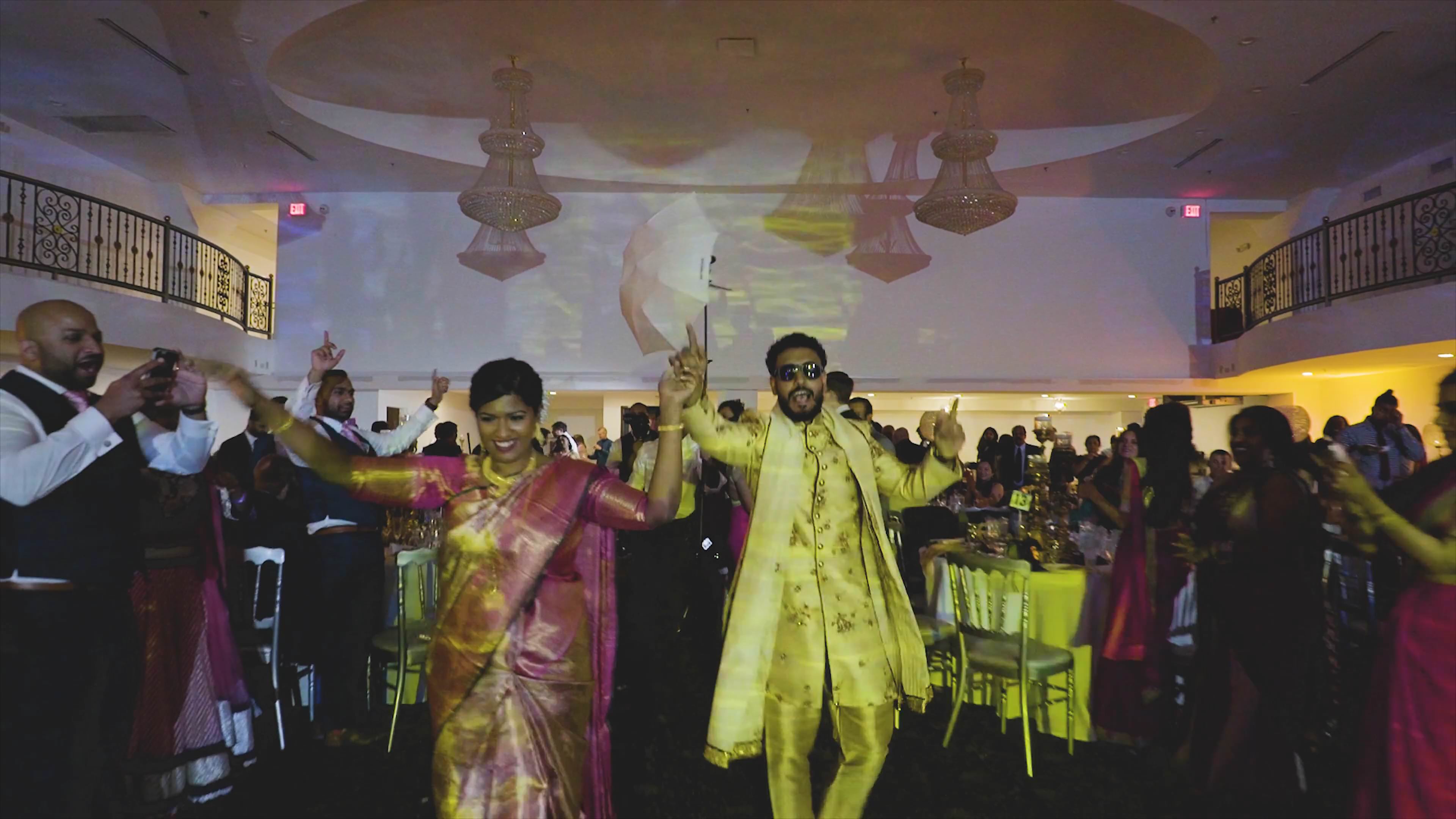Royal Alberts Palace Fords NJ Greek Orthodox Wedding | Sibyl & Jithin | Reentrance