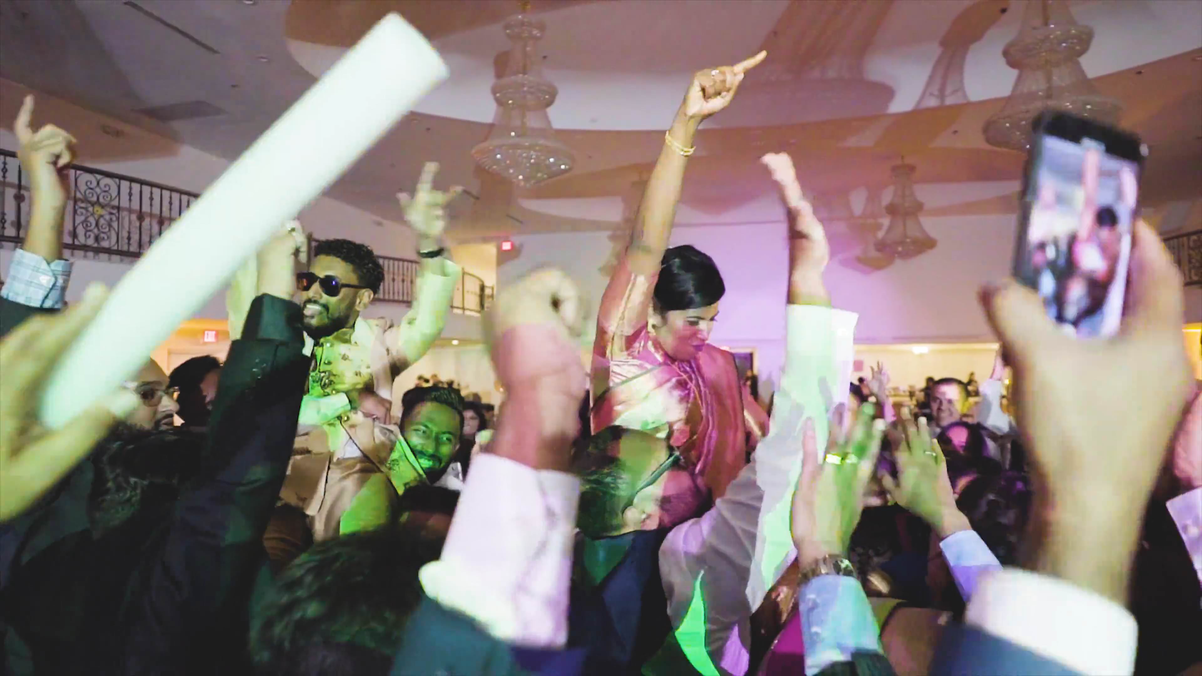 Royal Alberts Palace Fords NJ Greek Orthodox Wedding | Sibyl & Jithin | Reception Dancing