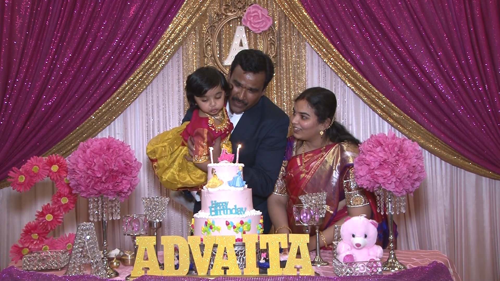 Royal Alberts Palace Fords NJ Birthday | Advaita Birthday | Cake Cutting