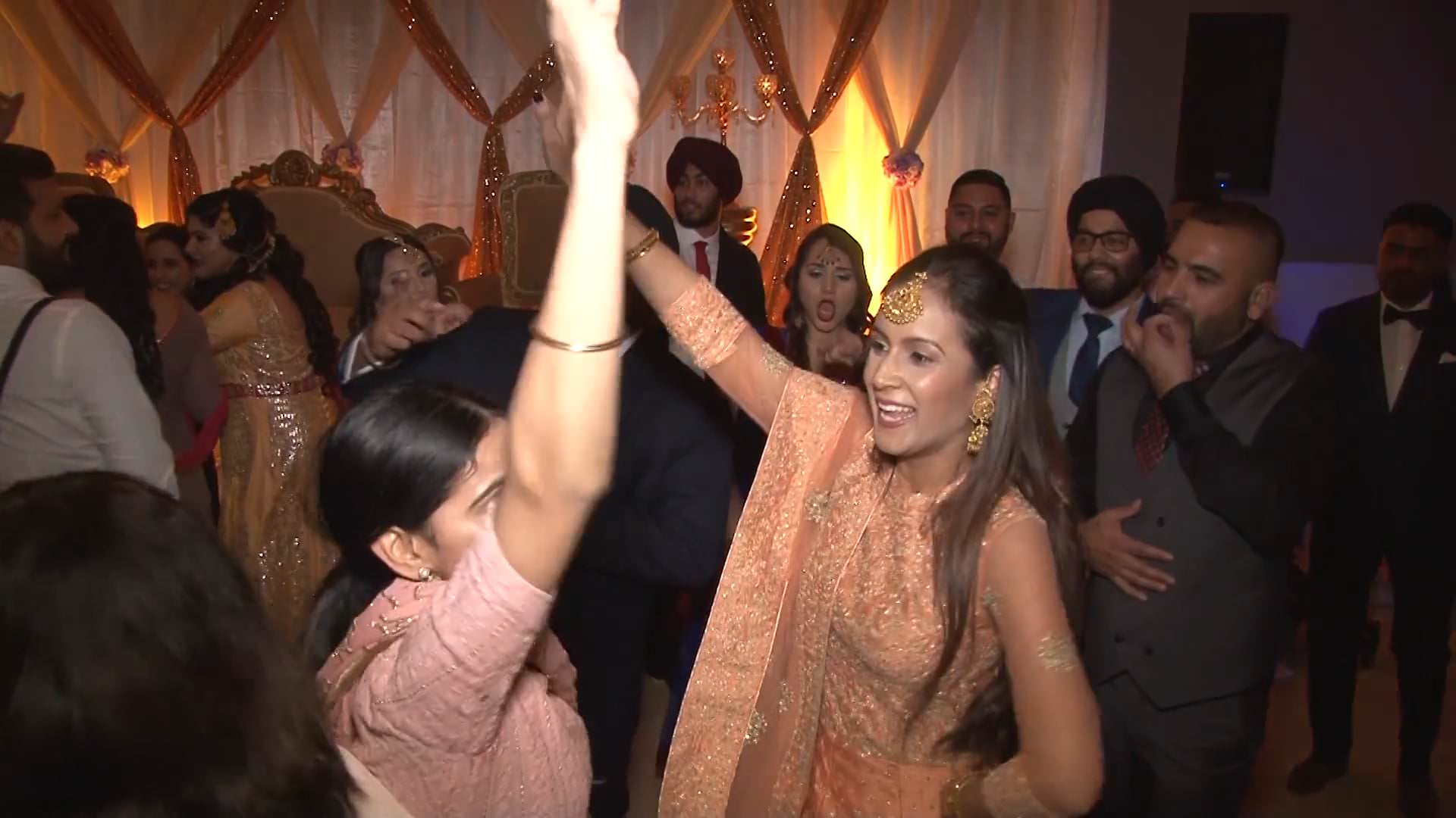 Patton Hall Sterling VA Reception | Jasdeep & Satbir | Reception Dancing