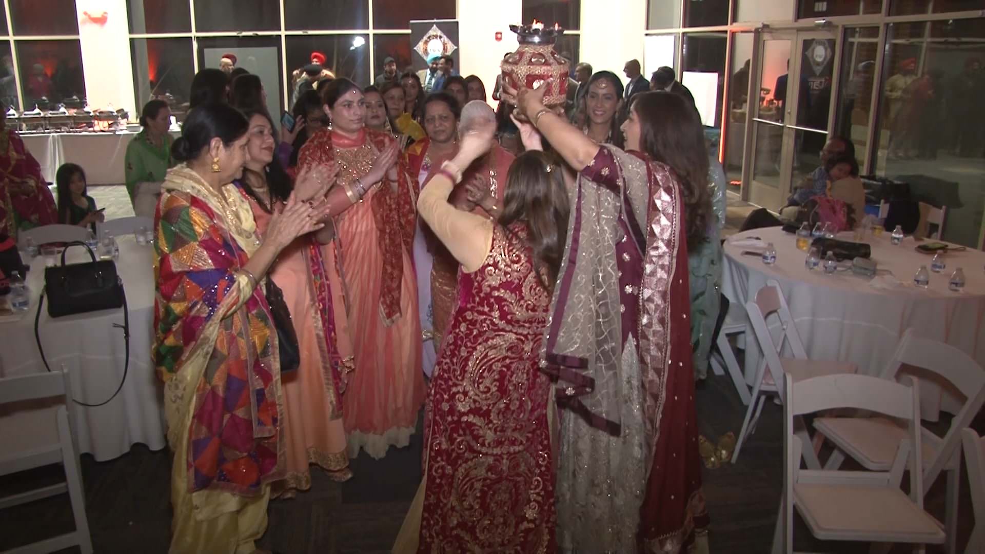 Patton Hall Sterling VA Reception | Jasdeep & Satbir | Dance Party