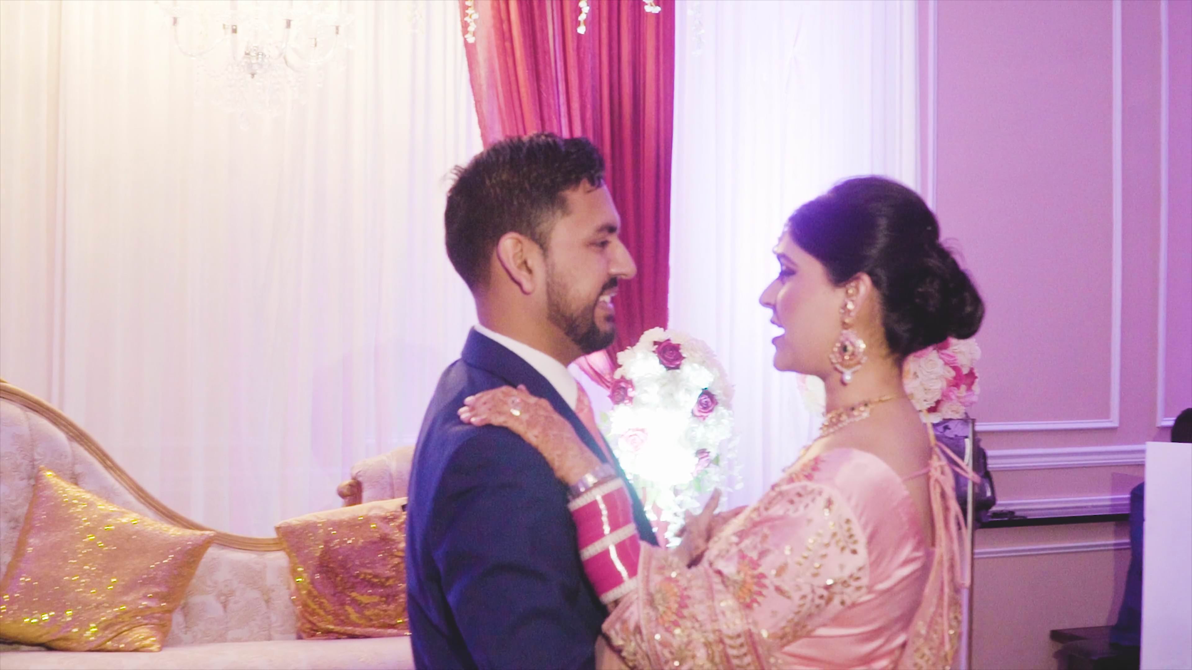 Deewan Banquet Piscataway NJ Reception | Gurleen & Ravneet | First Dance