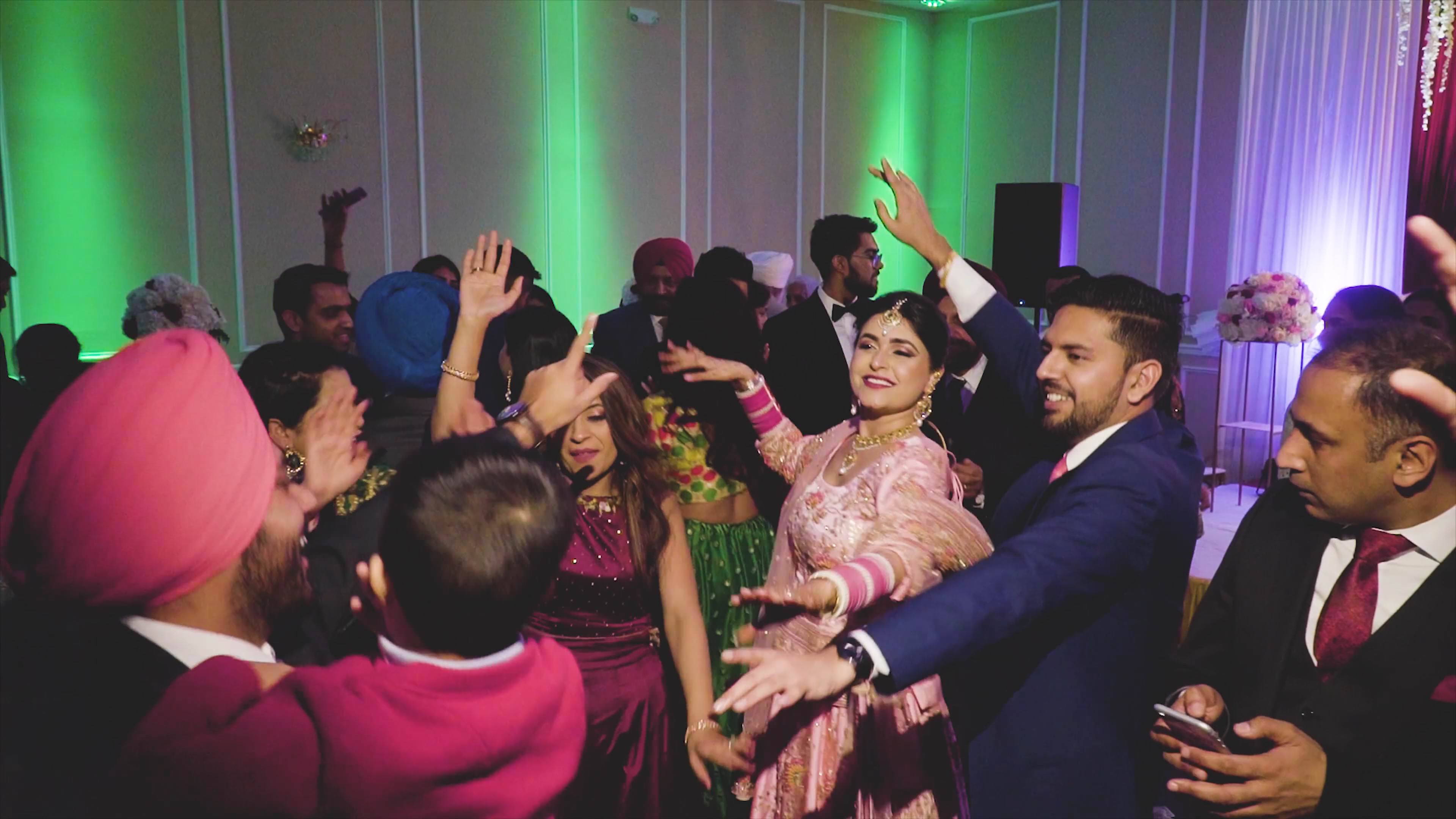 Deewan Banquet Piscataway NJ Reception | Gurleen & Ravneet | Reception Dancing