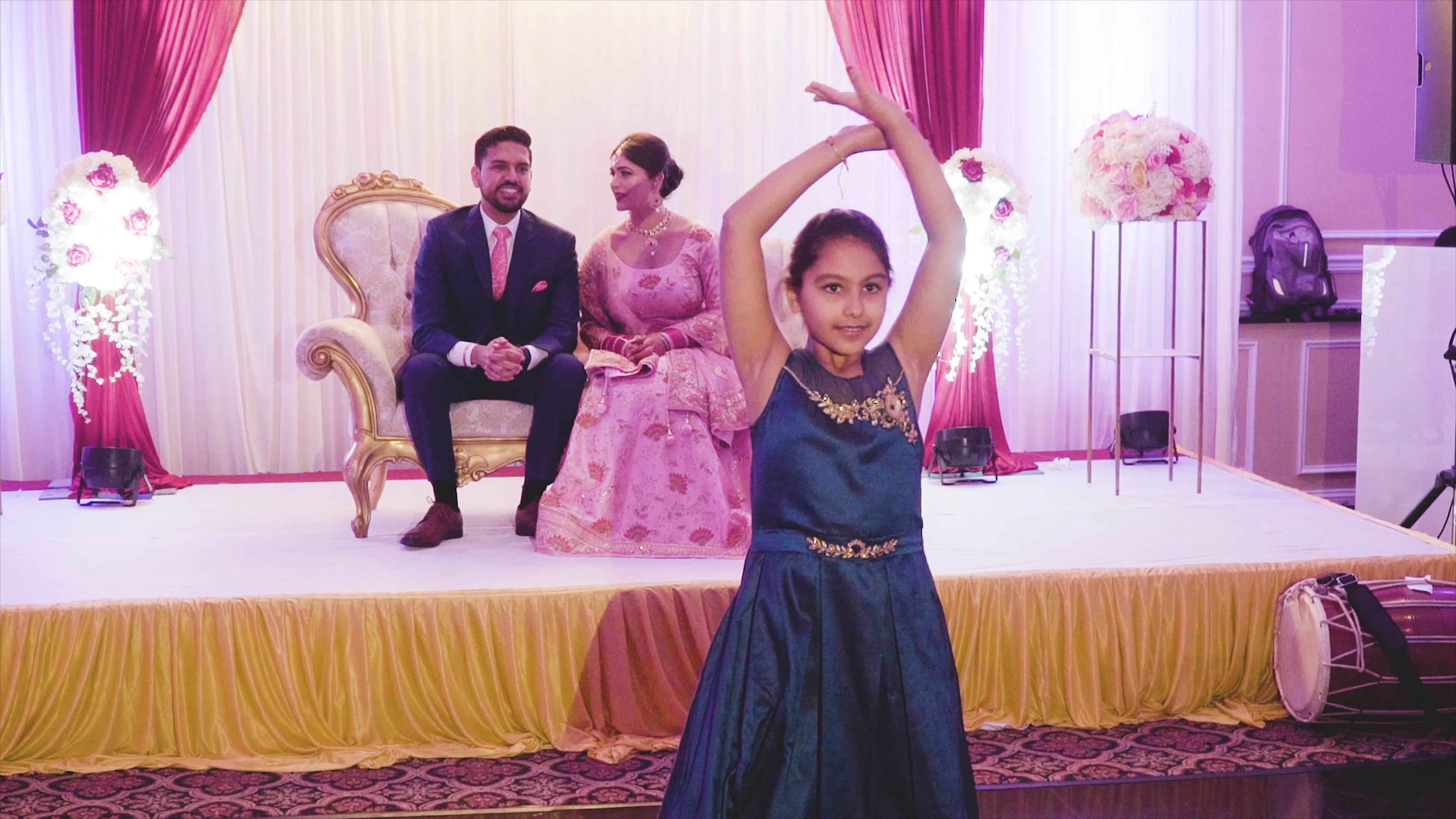 Deewan Banquet Piscataway NJ Reception | Gurleen & Ravneet | Sehaj Dance