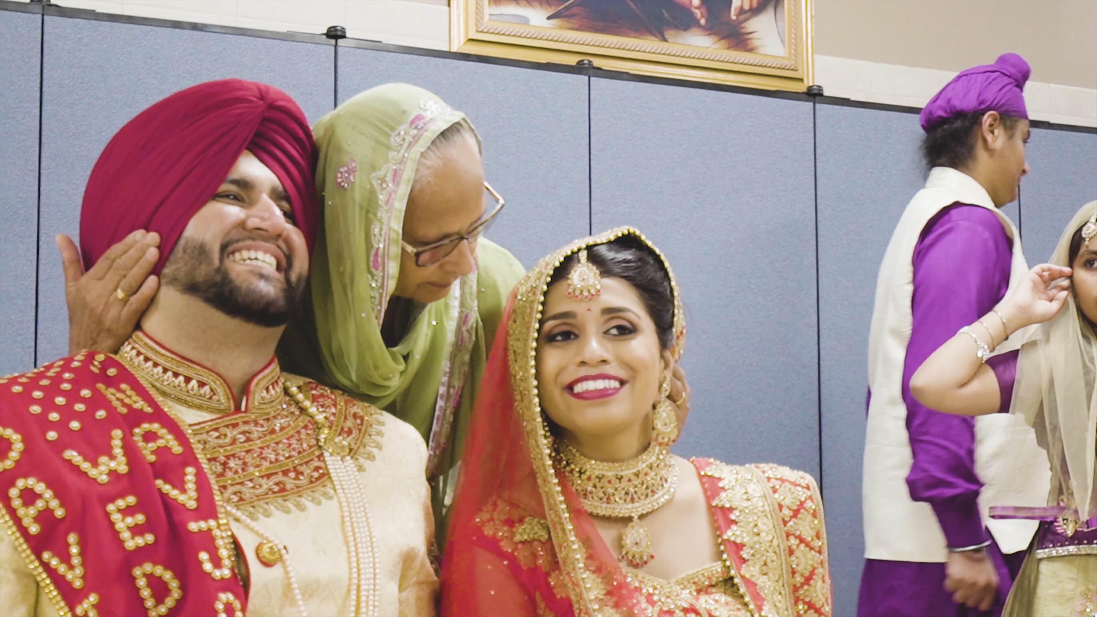 Gurudwara Singh Sabha Port Reading NJ Sikh Wedding | Navjot & David | Shagun