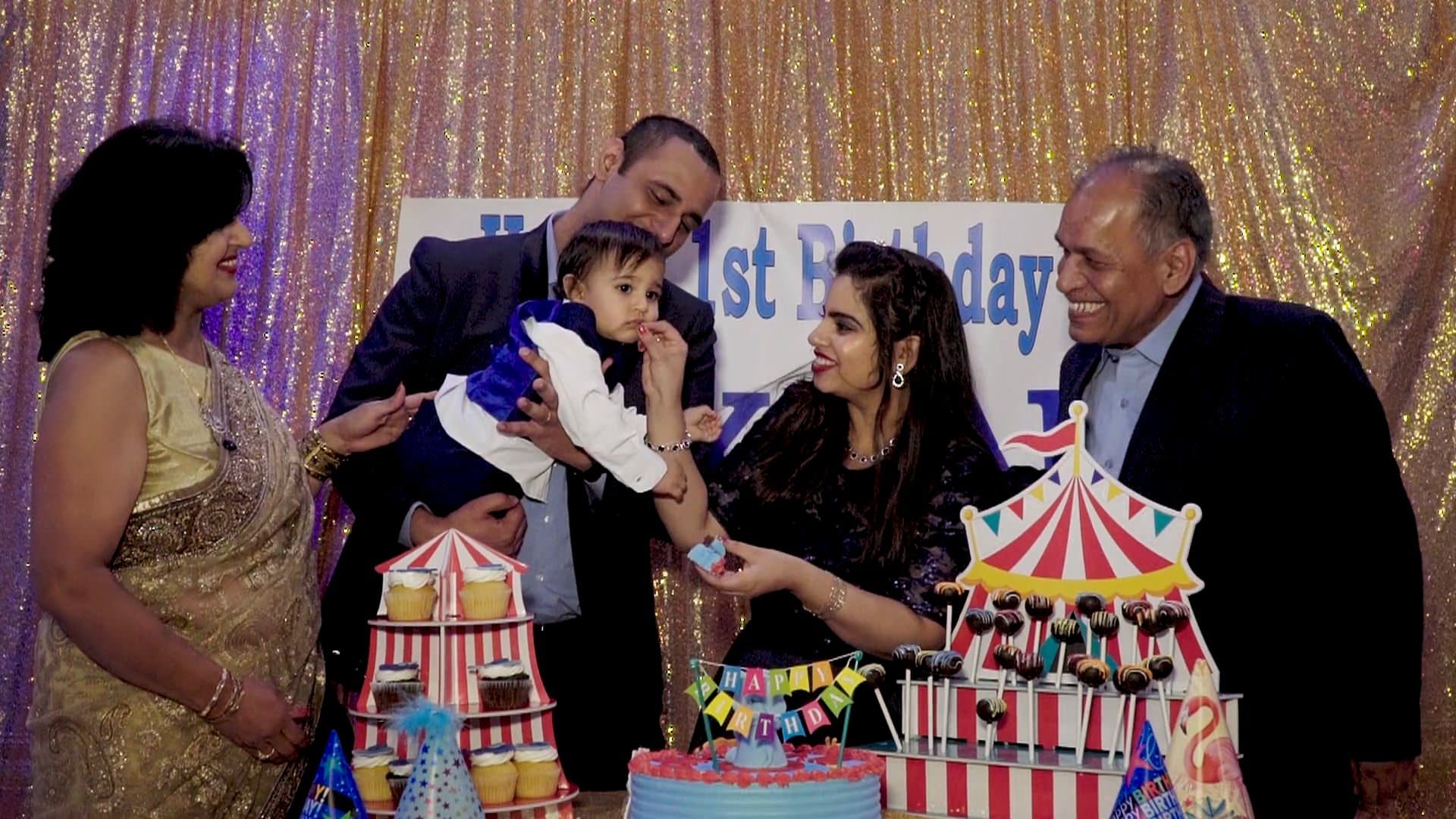 Deewan Banquet Piscataway NJ Birthday | Avyaan Birthday | Cake Cutting