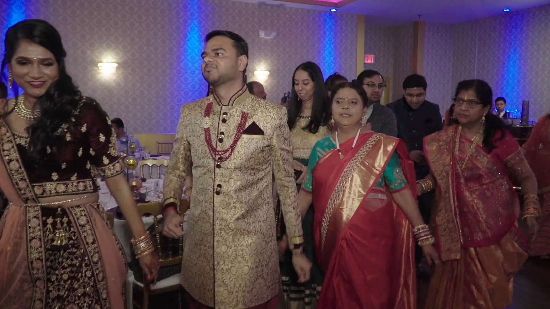 Nanking Restaurant South Plainfield NJ Engagement | Niki & Hardik | Garba