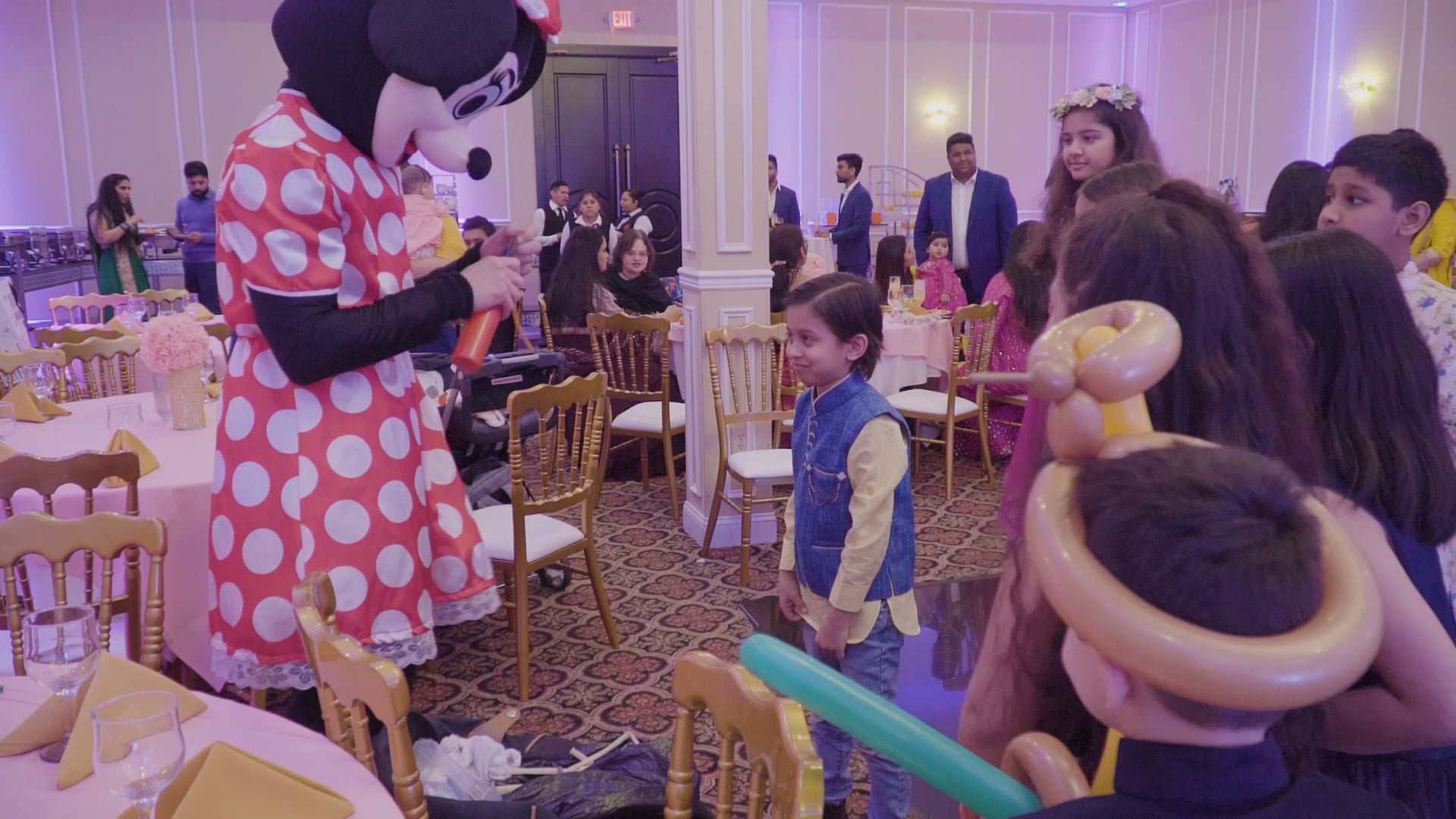 Deewan Banquet Piscataway NJ Birthday | Amyra Birthday | Micky Mouse