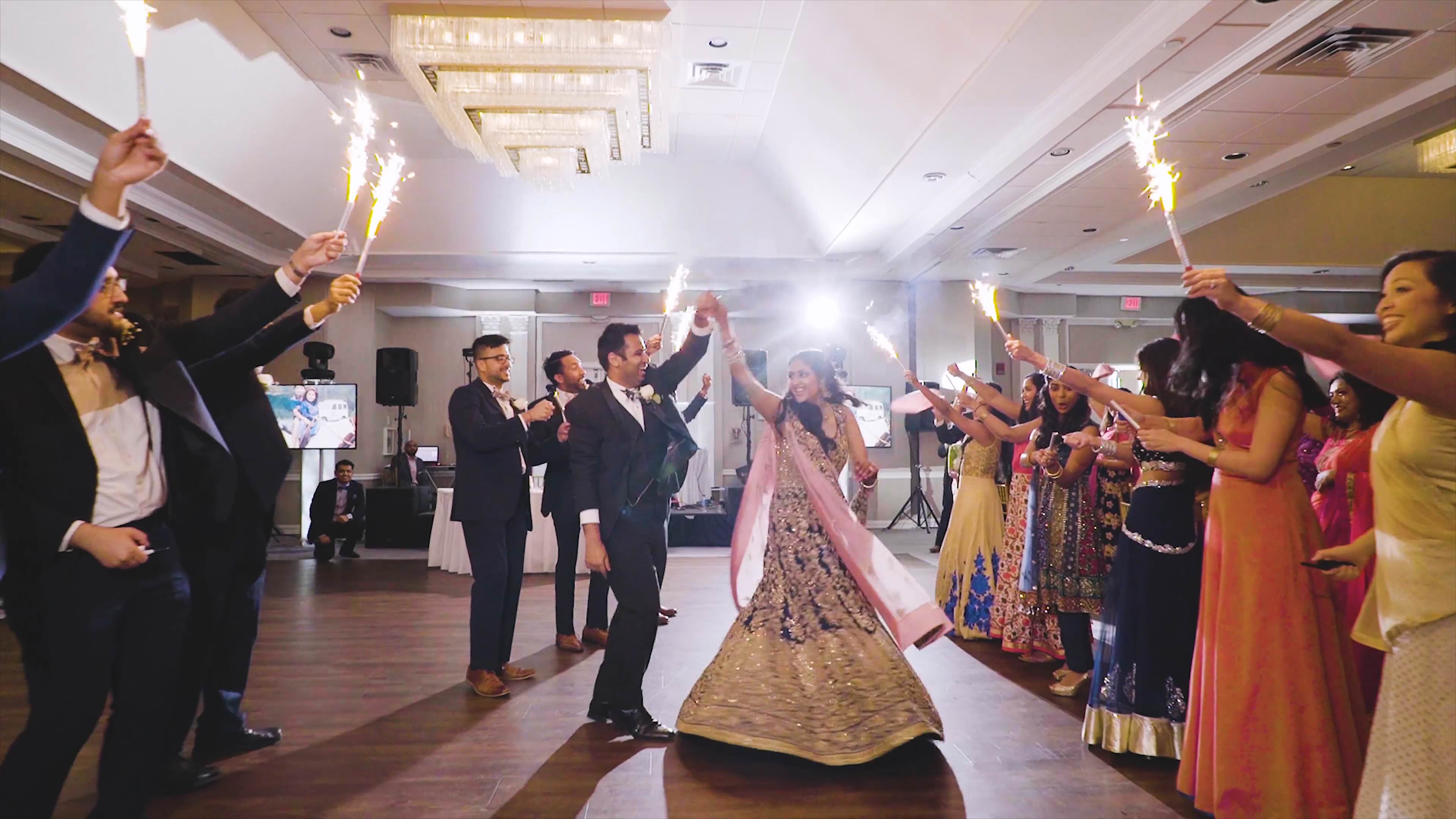 Sheraton Mahwah Mahwah NJ Indian Wedding | Avni & Bhartesh | Grand Entrance
