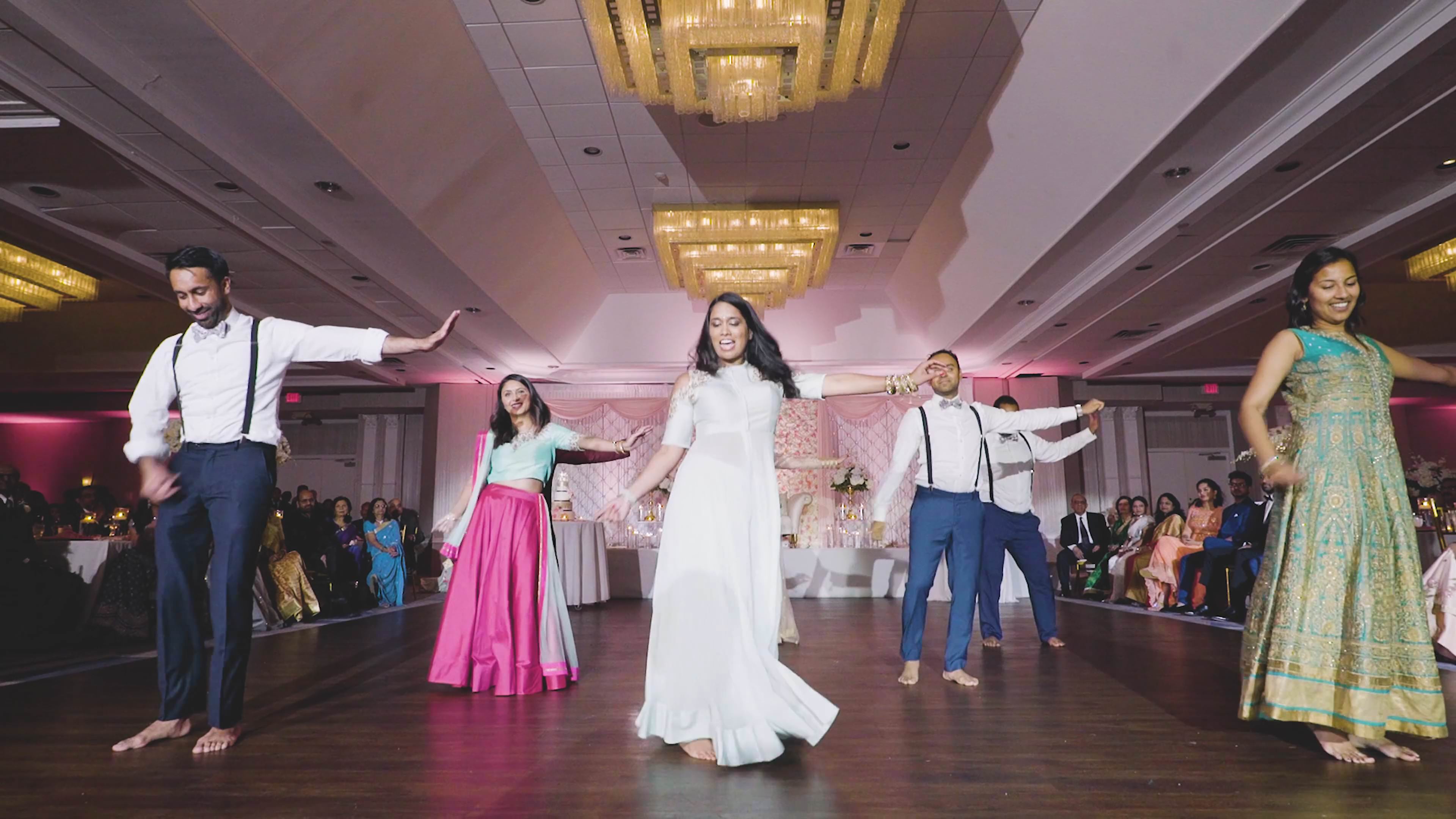 Sheraton Mahwah Mahwah NJ Indian Wedding | Avni & Bhartesh | Groom Med School Friends Dance