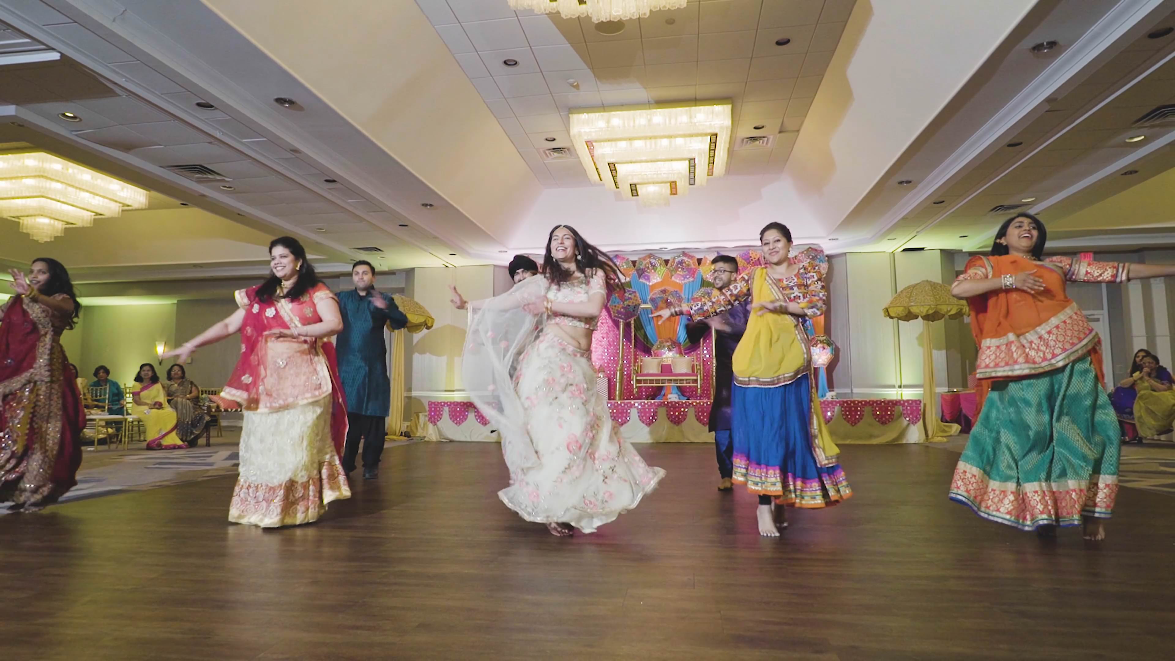 Sheraton Mahwah Mahwah NJ Indian Wedding | Avni & Bhartesh | High School Friends Sangeet Dance