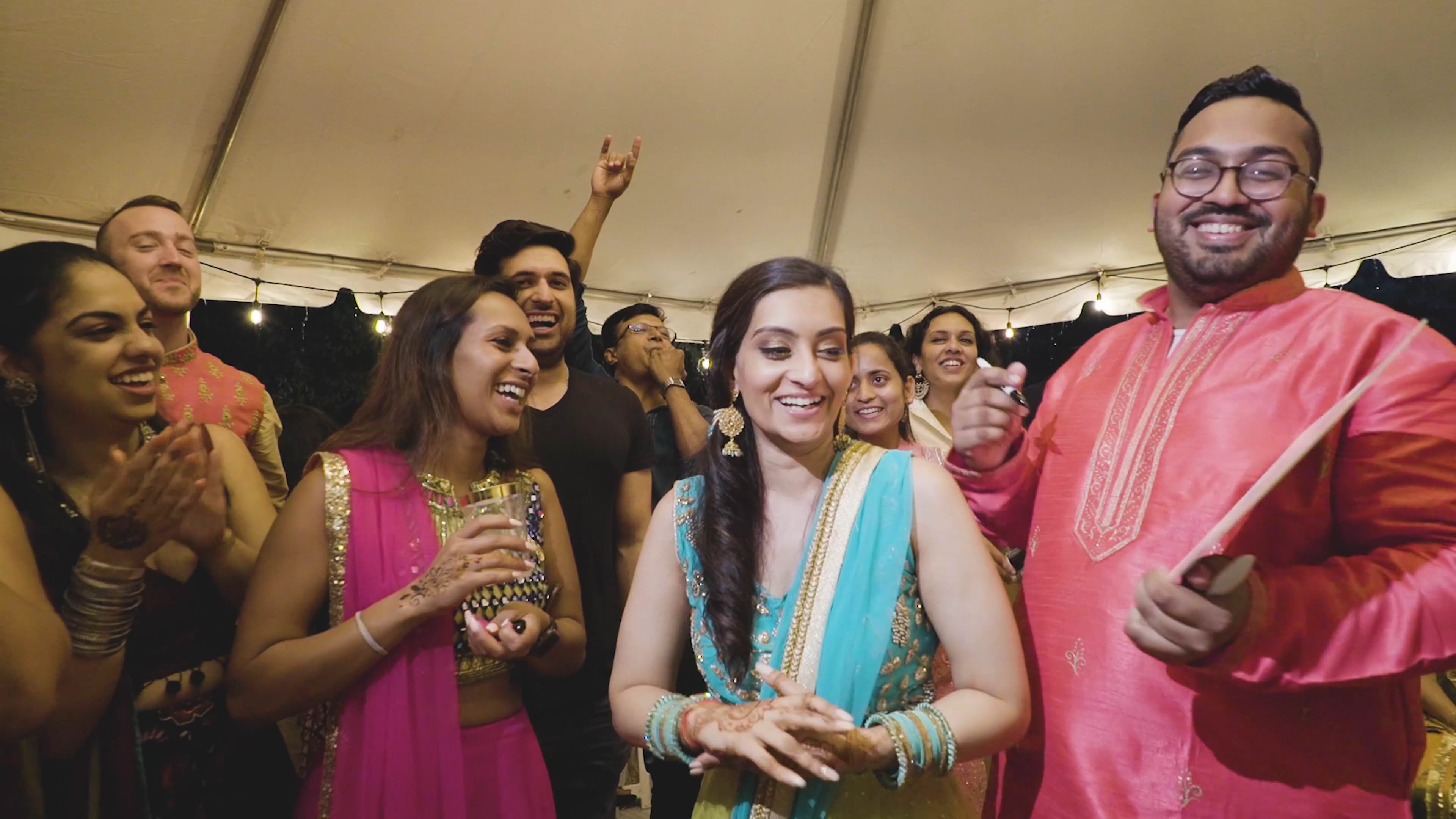 The Tides Estate NJ Fusion Wedding | Prerna & Kevin | Mehndi Night Games