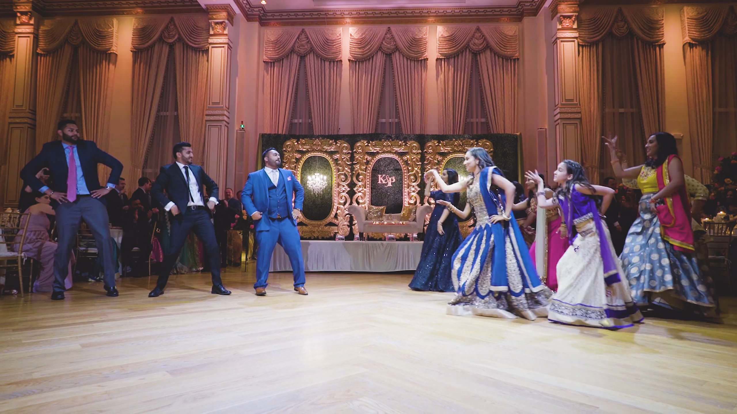 The Tides Estate NJ Fusion Wedding | Prerna & Kevin | Family and Friends Dance
