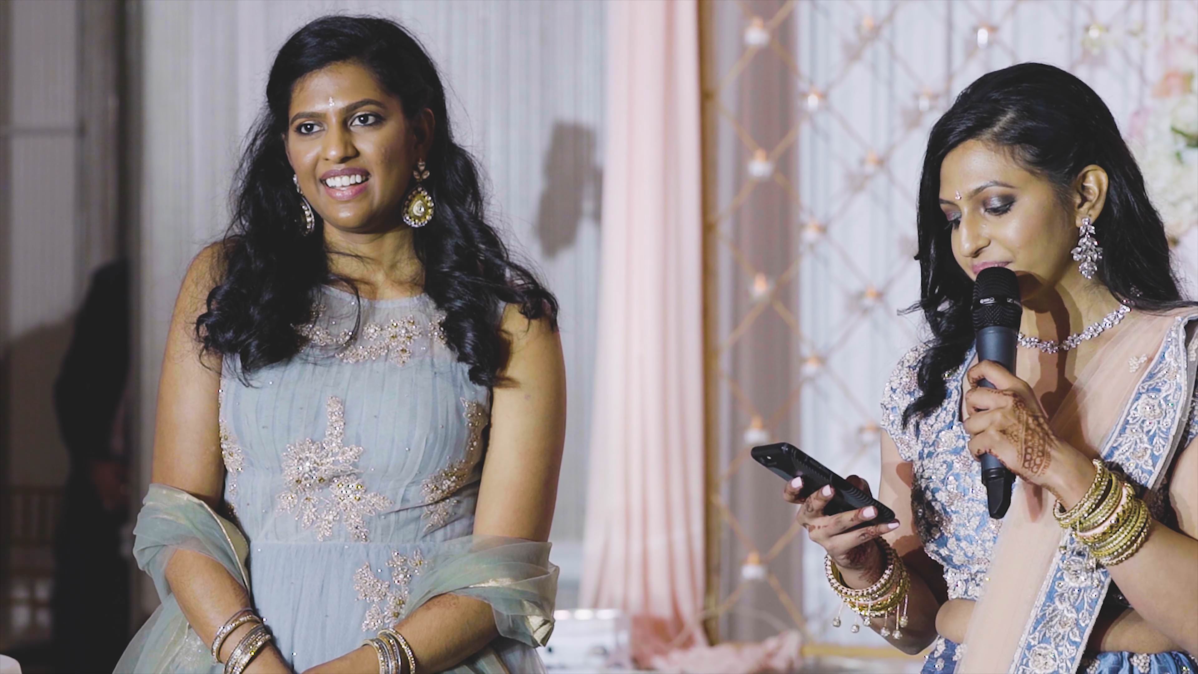 Sheraton Mahwah Mahwah NJ Indian Wedding | Avni & Bhartesh | Bride Sisters Speech