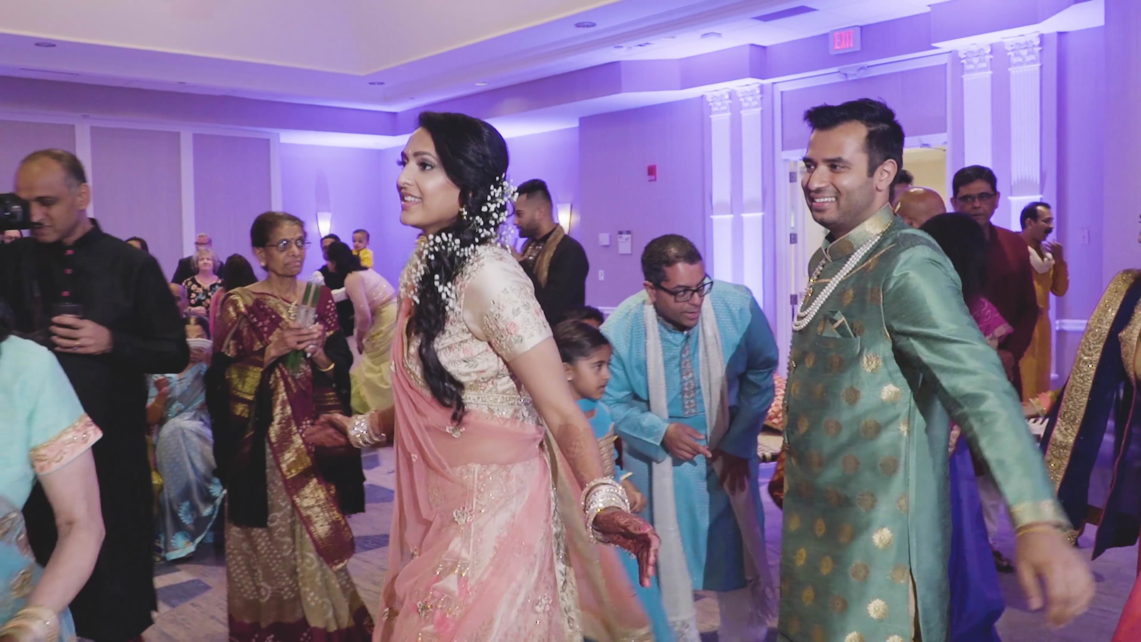 Sheraton Mahwah Mahwah NJ Indian Wedding | Avni & Bhartesh | Garba Part I