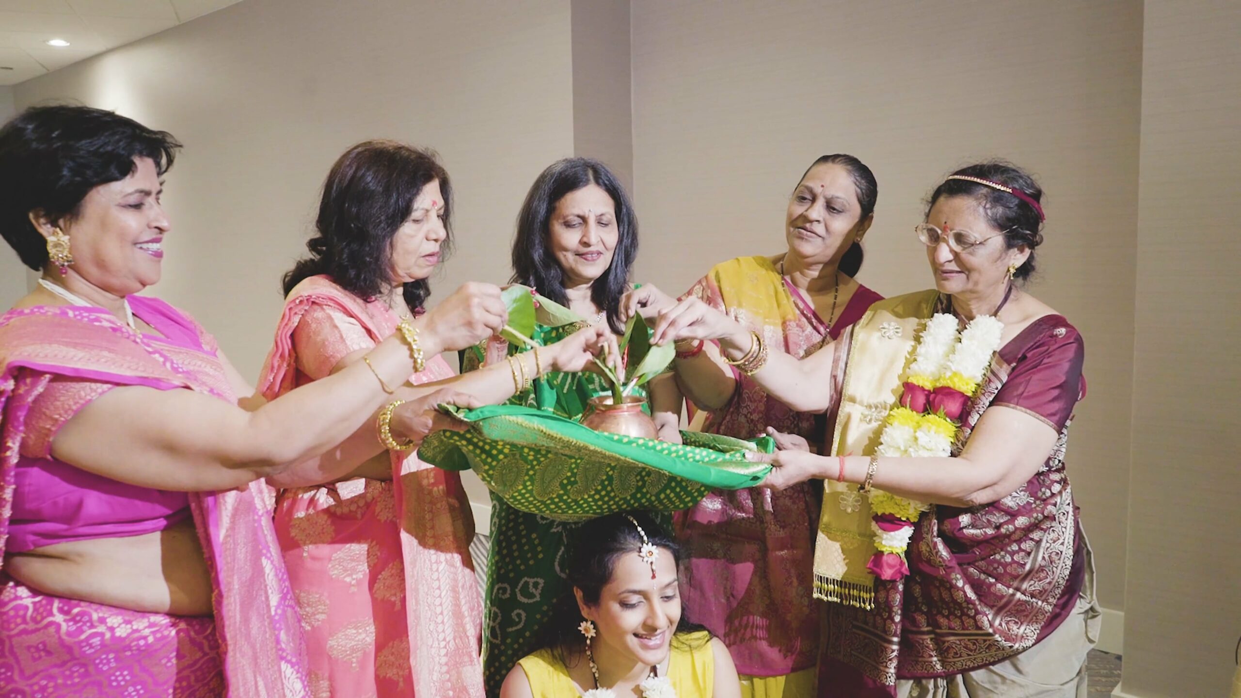 Groom Residence Indian Wedding | Avni & Bhartesh | Bride Pithi Part I