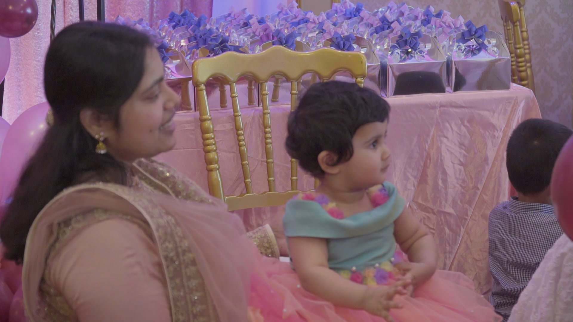Deewan Banquet Piscataway NJ Birthday | Afsa Birthday | Afsa with Mother