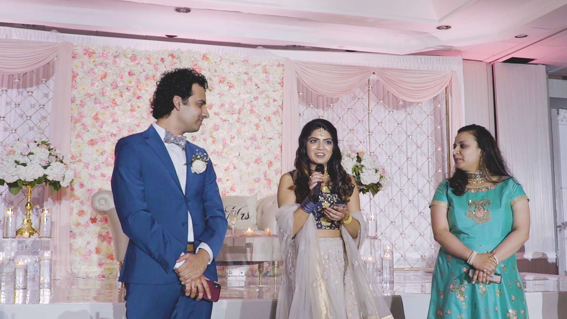 Sheraton Mahwah Mahwah NJ Indian Wedding | Avni & Bhartesh | Groom Sister and Cousin Speech