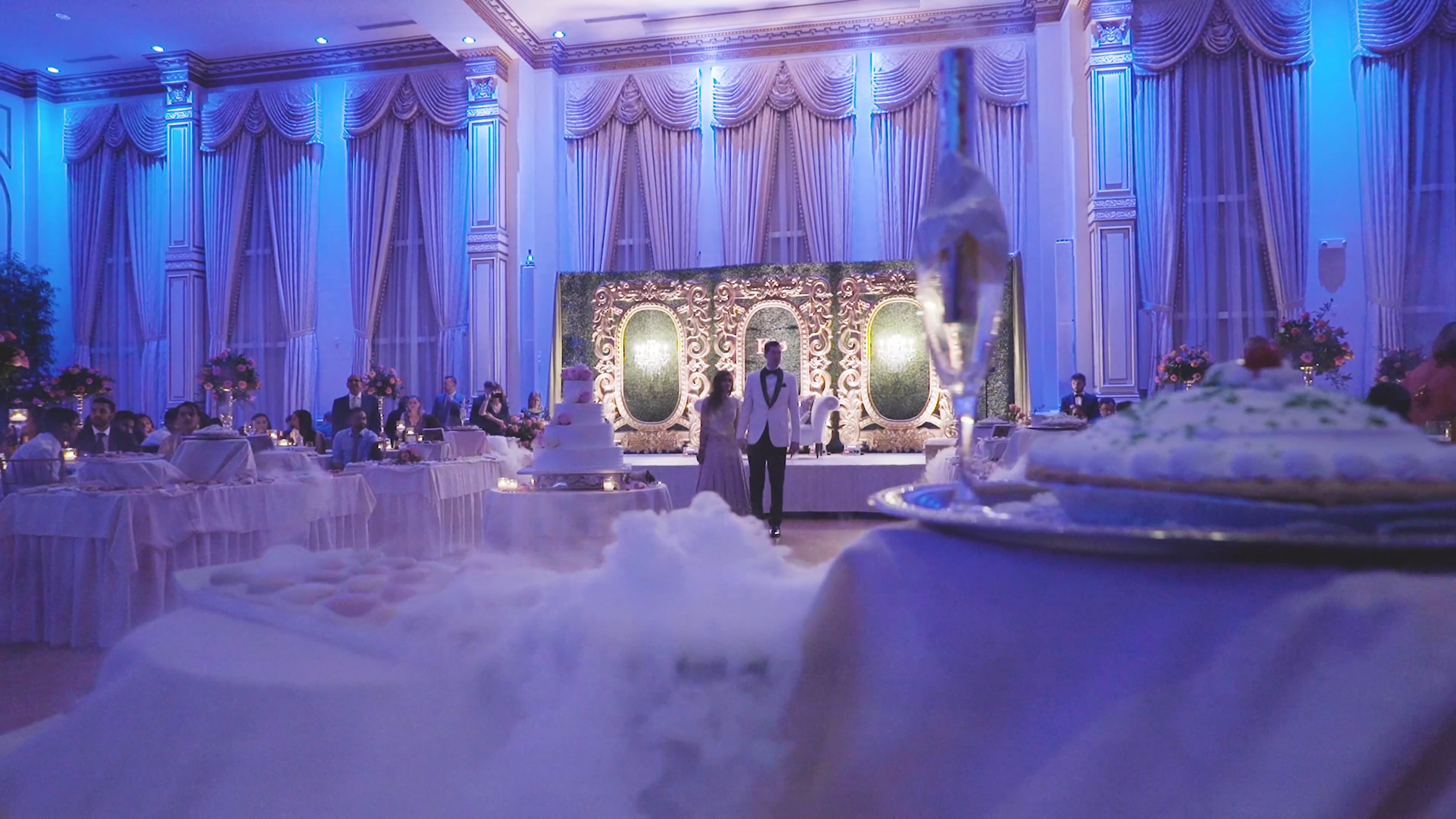 The Tides Estate NJ Fusion Wedding | Prerna & Kevin | Vienesse Dessert Display