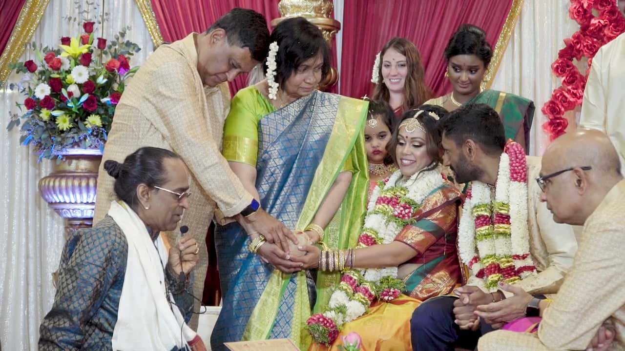Sri Guruvaayoorappan Temple Morganville NJ South Indian Wedding | Natasha & Shekar | Kanyadaan