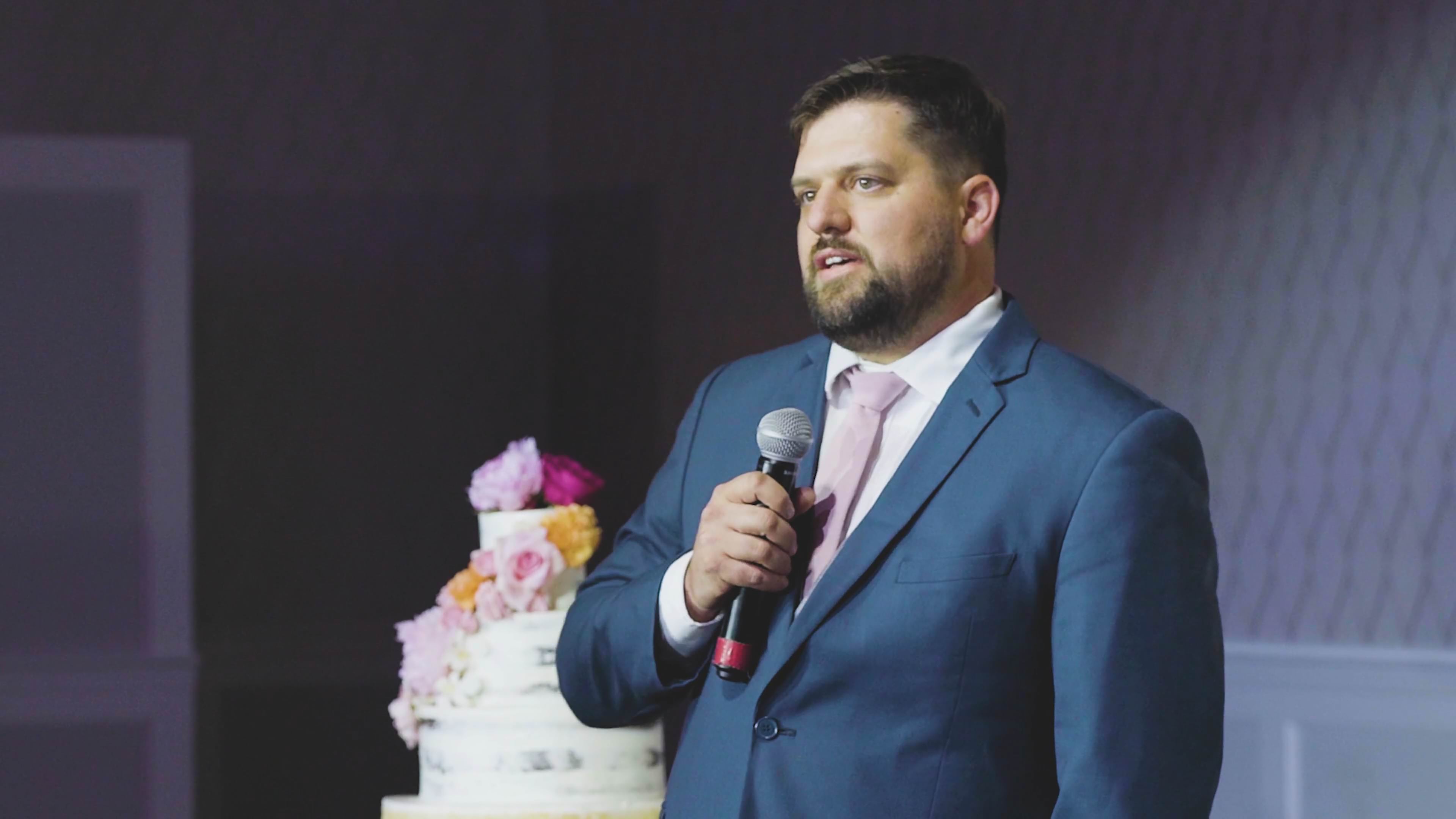 Marigold Somerset NJ Fusion Wedding | Anita & Patrick | Groomsman Speech