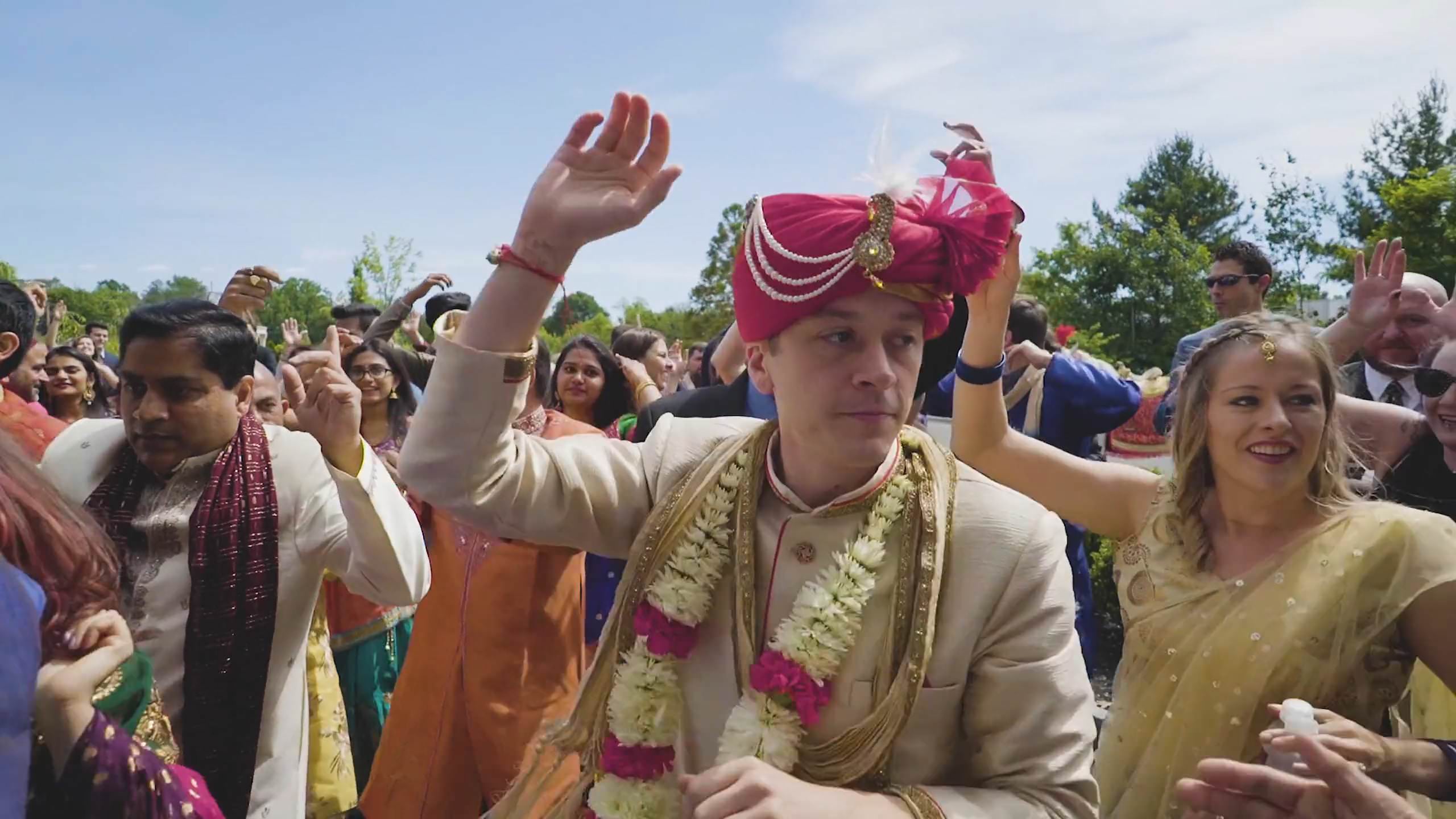Marigold Somerset NJ Fusion Wedding | Anita & Patrick | Baraat