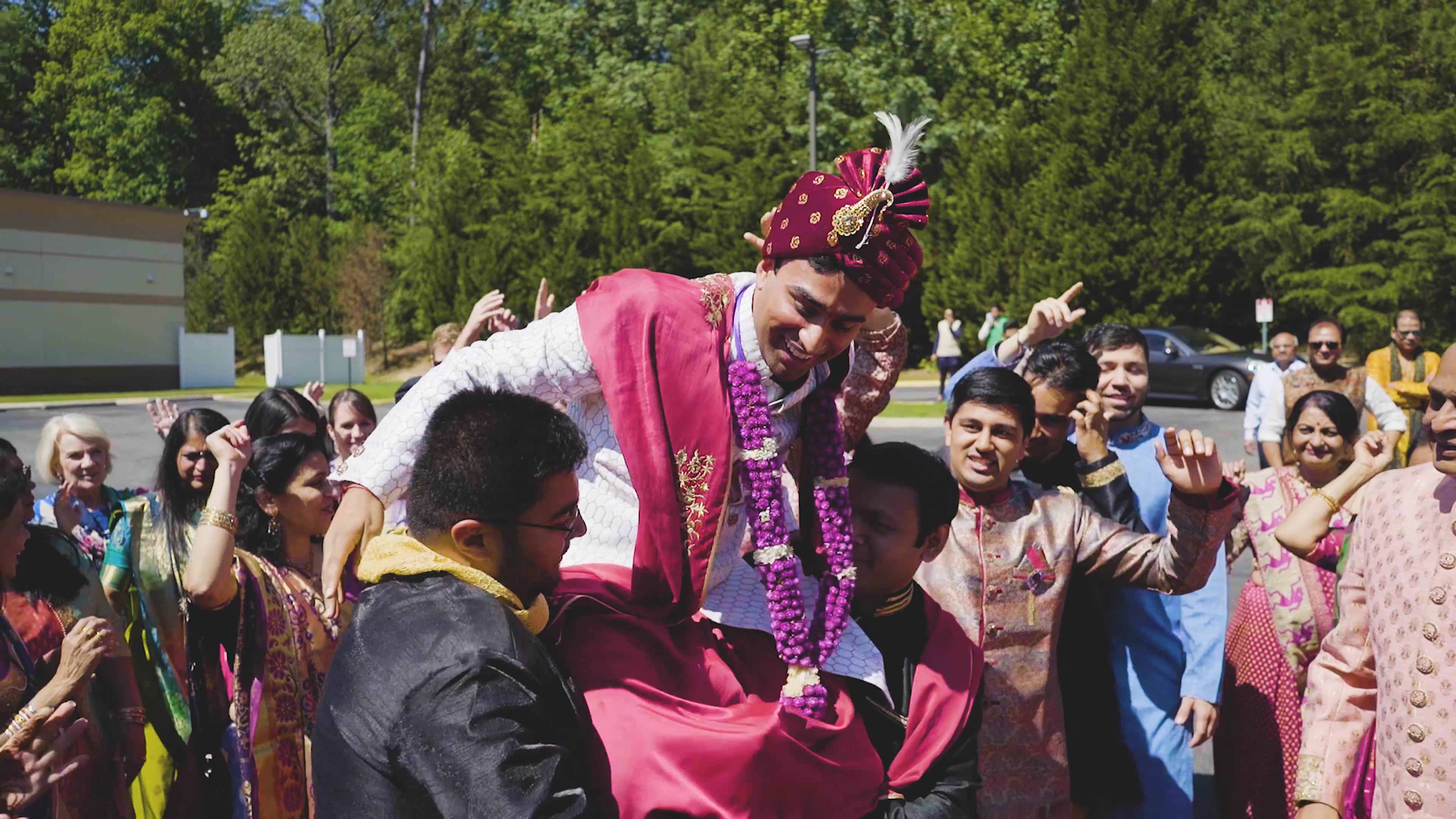 Cultural Center of India Chester VA Hindu Wedding | Switu & Neil | Baraat