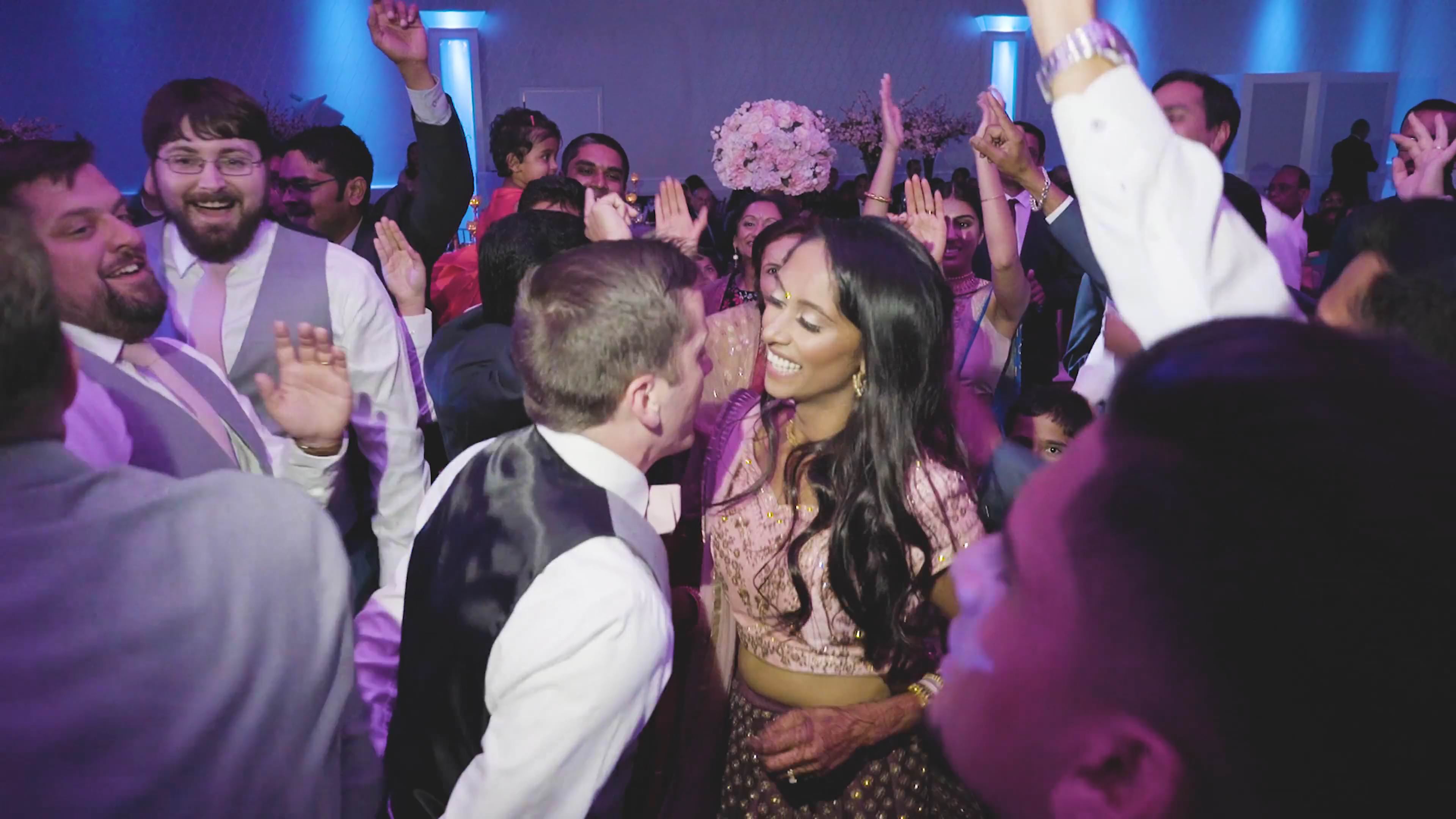 Marigold Somerset NJ Fusion Wedding | Anita & Patrick | Reception Dancing