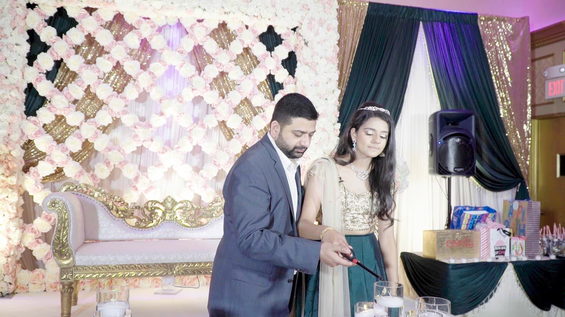 Deewan Banquet Piscataway NJ Sweet 16 | Amrutha Sweet 16 | Feature Film