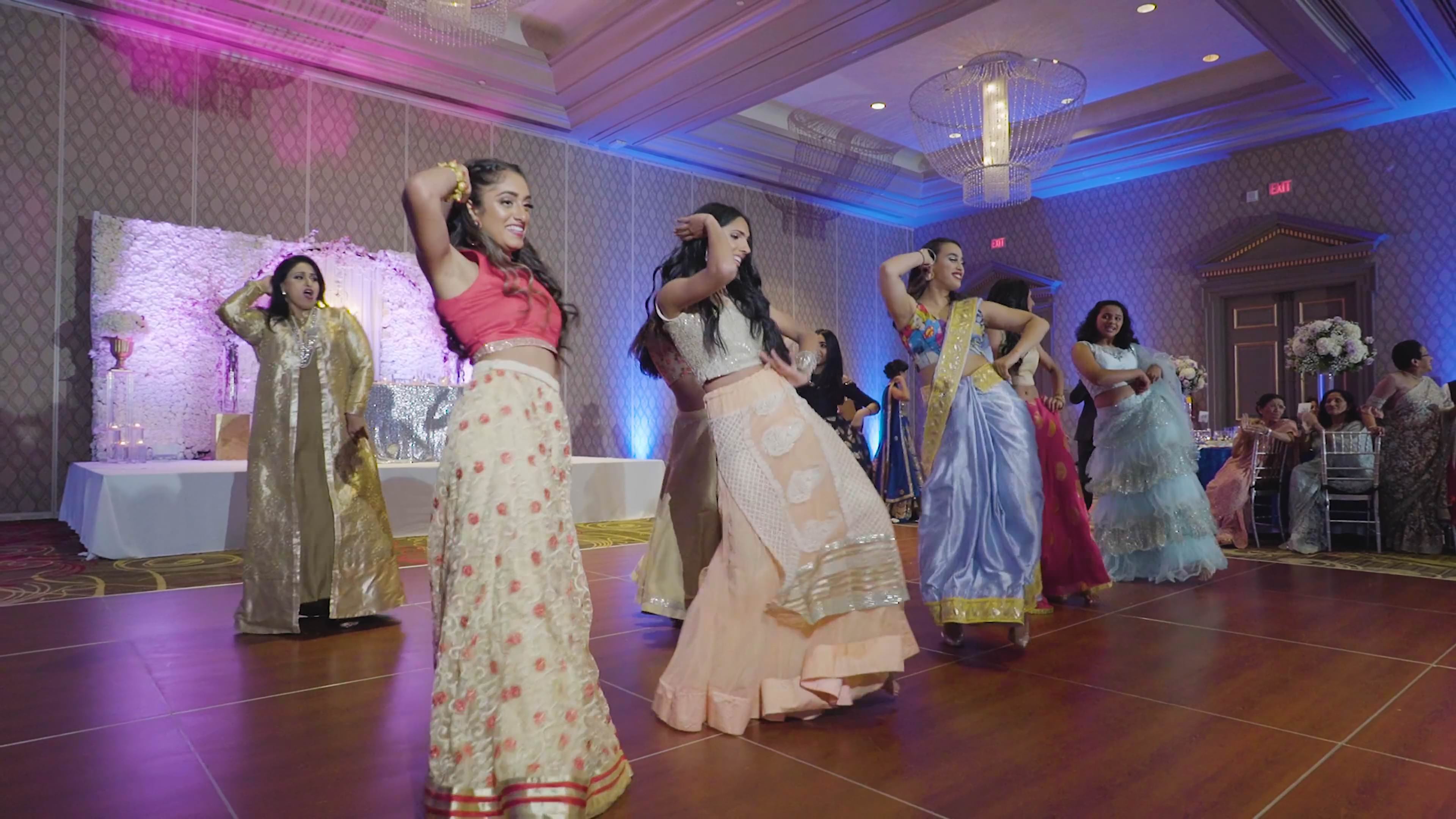 Hilton Westchester Rye Brook NY Sindhi Wedding | Neetu & Paresh | Groom Family Dance