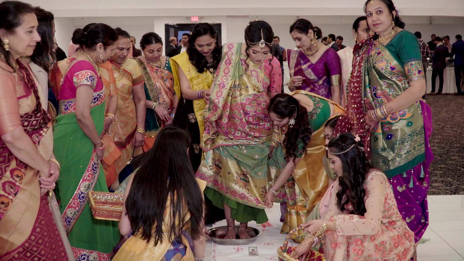 Royal Alberts Palace Fords NJ Baby Shower | Mamta Baby Shower | Grand entrance