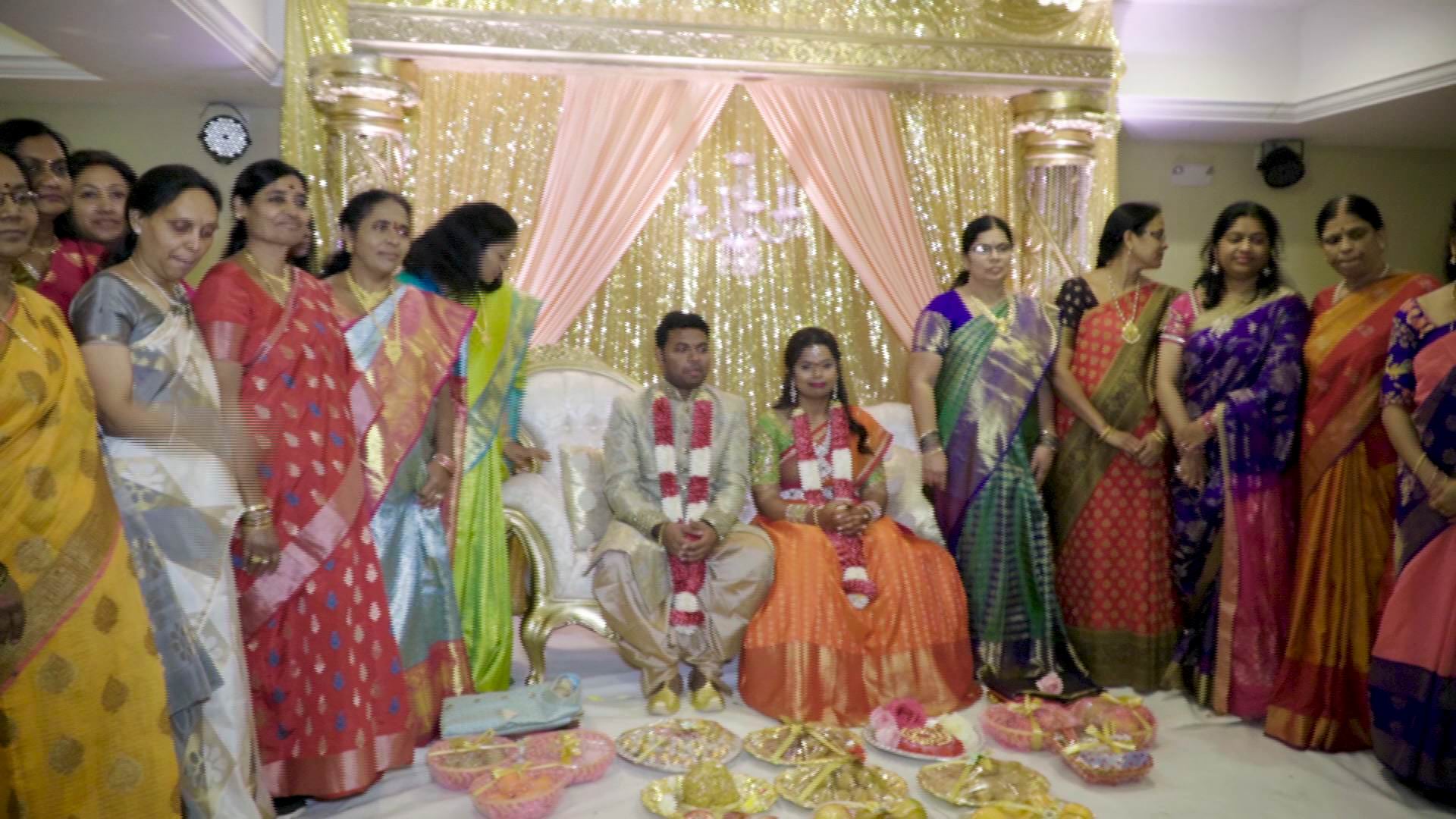 Deewan Banquet Piscataway NJ Engagement | Deepika & Malleswara | Cake Cutting