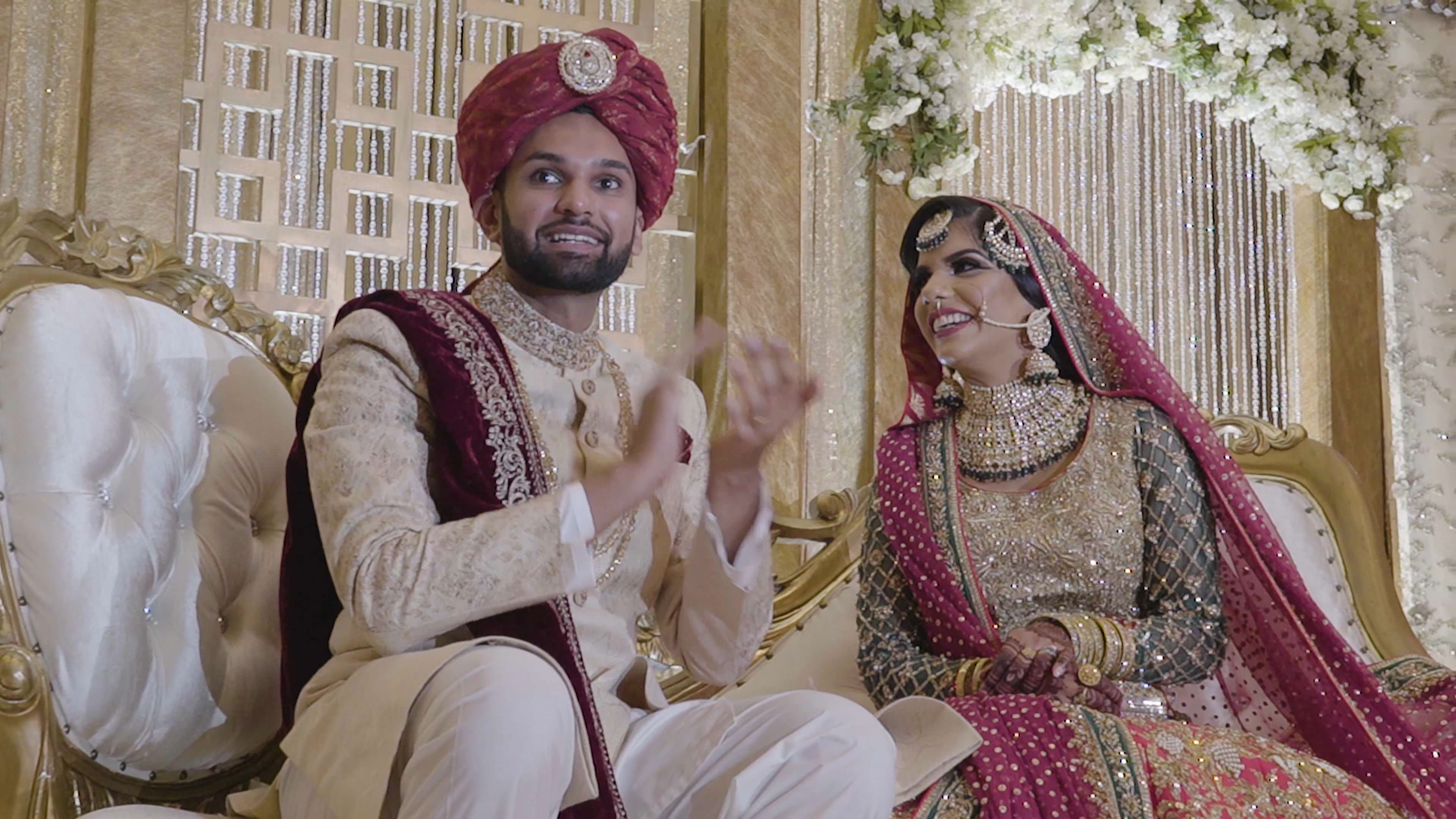 Pines Manor Edison NJ Muslim Wedding | Kanwal & Hammad | Ring Exchange