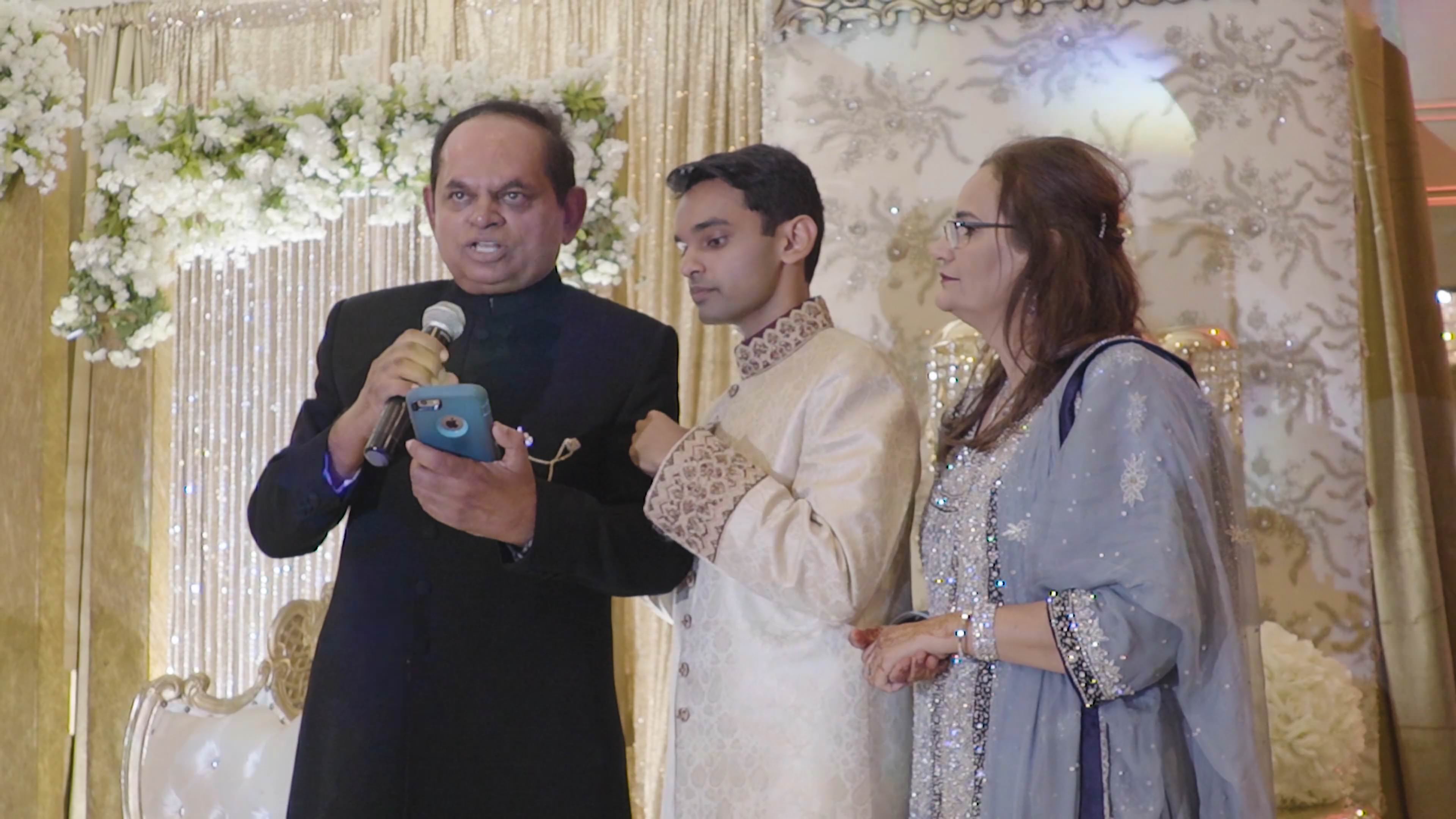 Pines Manor Edison NJ Muslim Wedding | Kanwal & Hammad | Groom Parents Speech