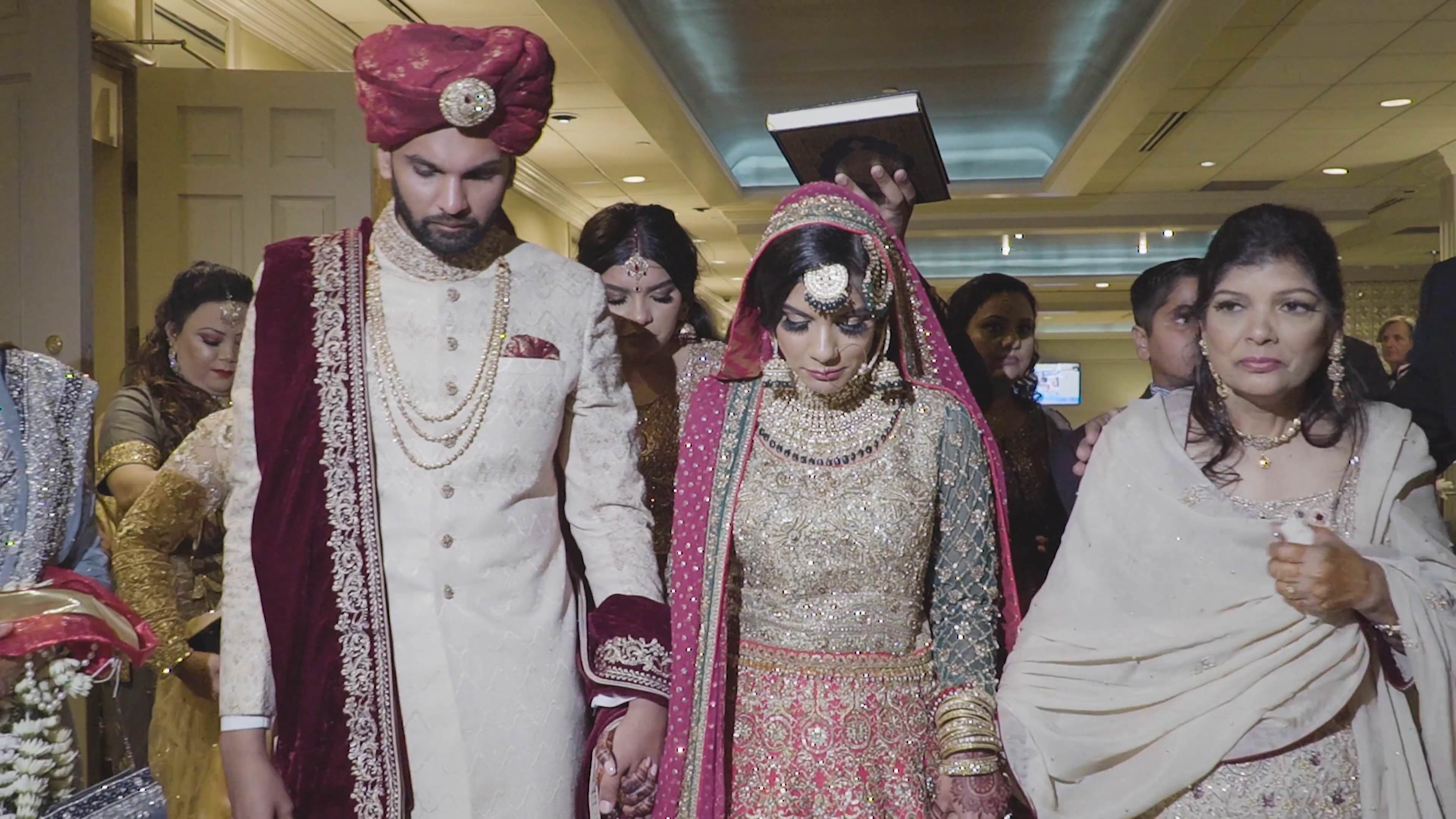 Pines Manor Edison NJ Muslim Wedding | Kanwal & Hammad | Rukhsati