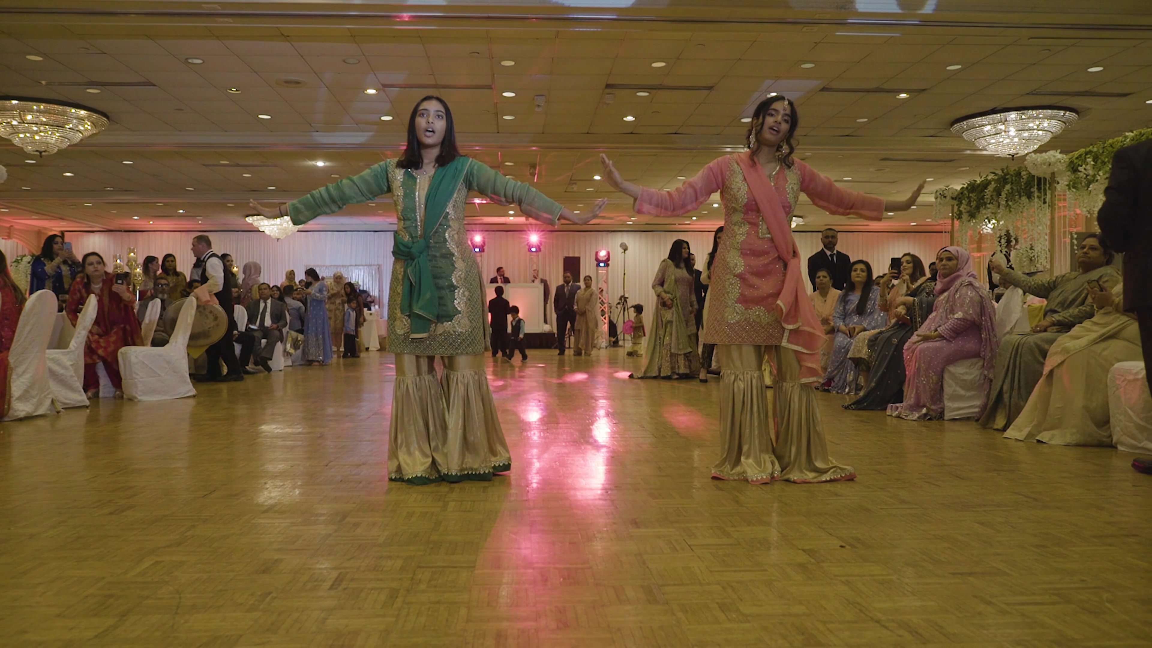 Pines Manor Edison NJ Muslim Wedding | Kanwal & Hammad | Zainab and Manaar Dance