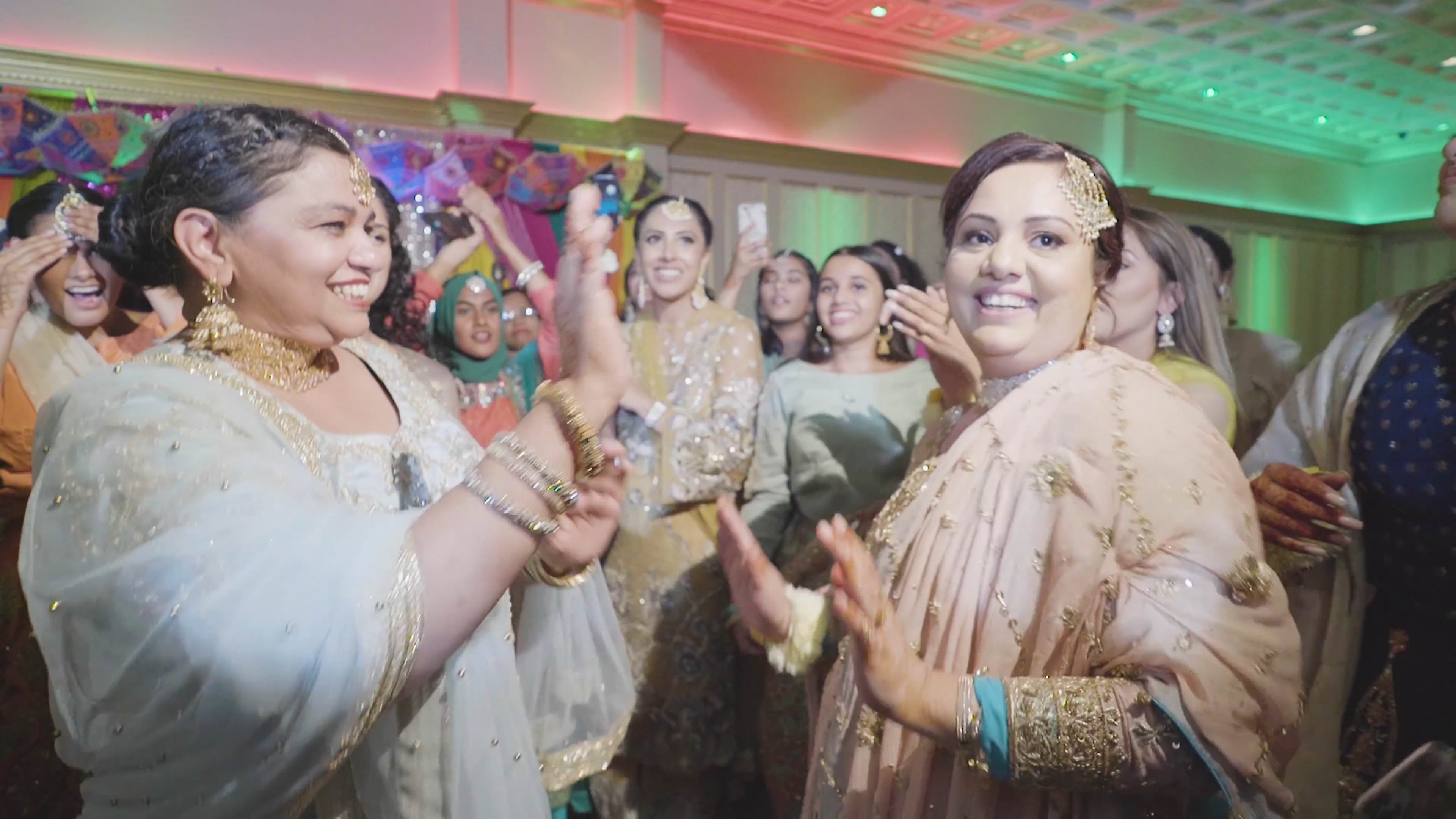 Deewan Banquet Piscataway NJ Islamic Wedding | Kanwal & Hammad | Mehndi Night Dancing