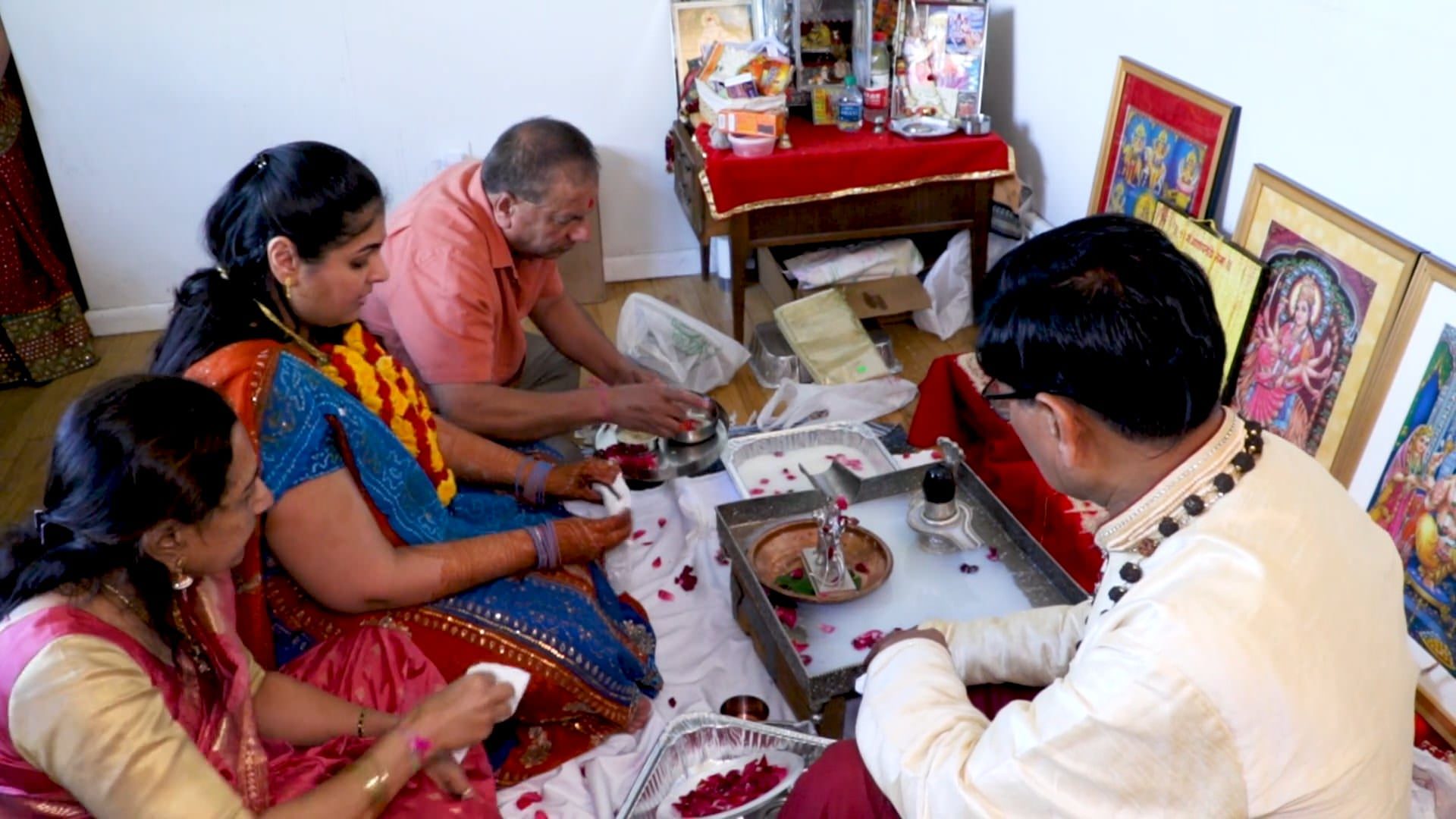 Groom Residence Wharton NJ Grah Shanti | Sharad Grah Shanti | Ceremony