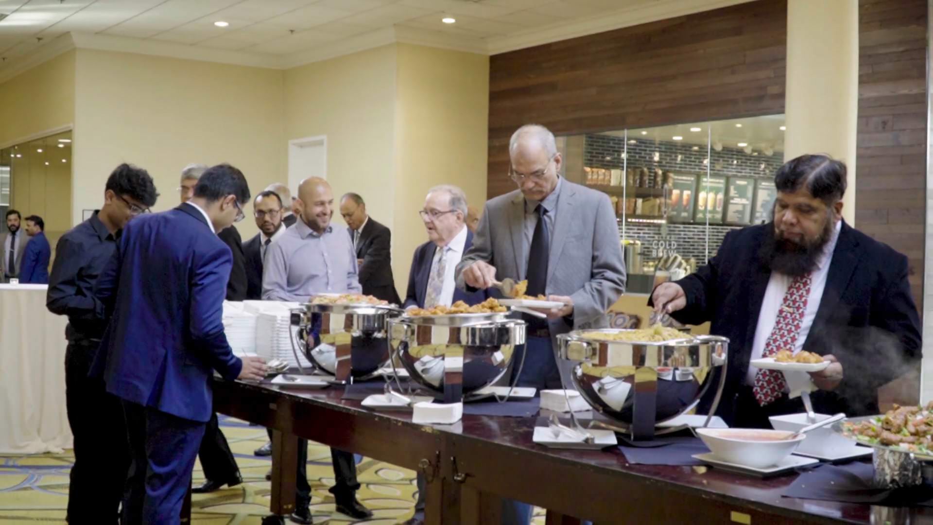 Teaneck Marriott at Glenpointe Teaneck NJ Islamic Wedding | Humera & Ishaq | Dinner