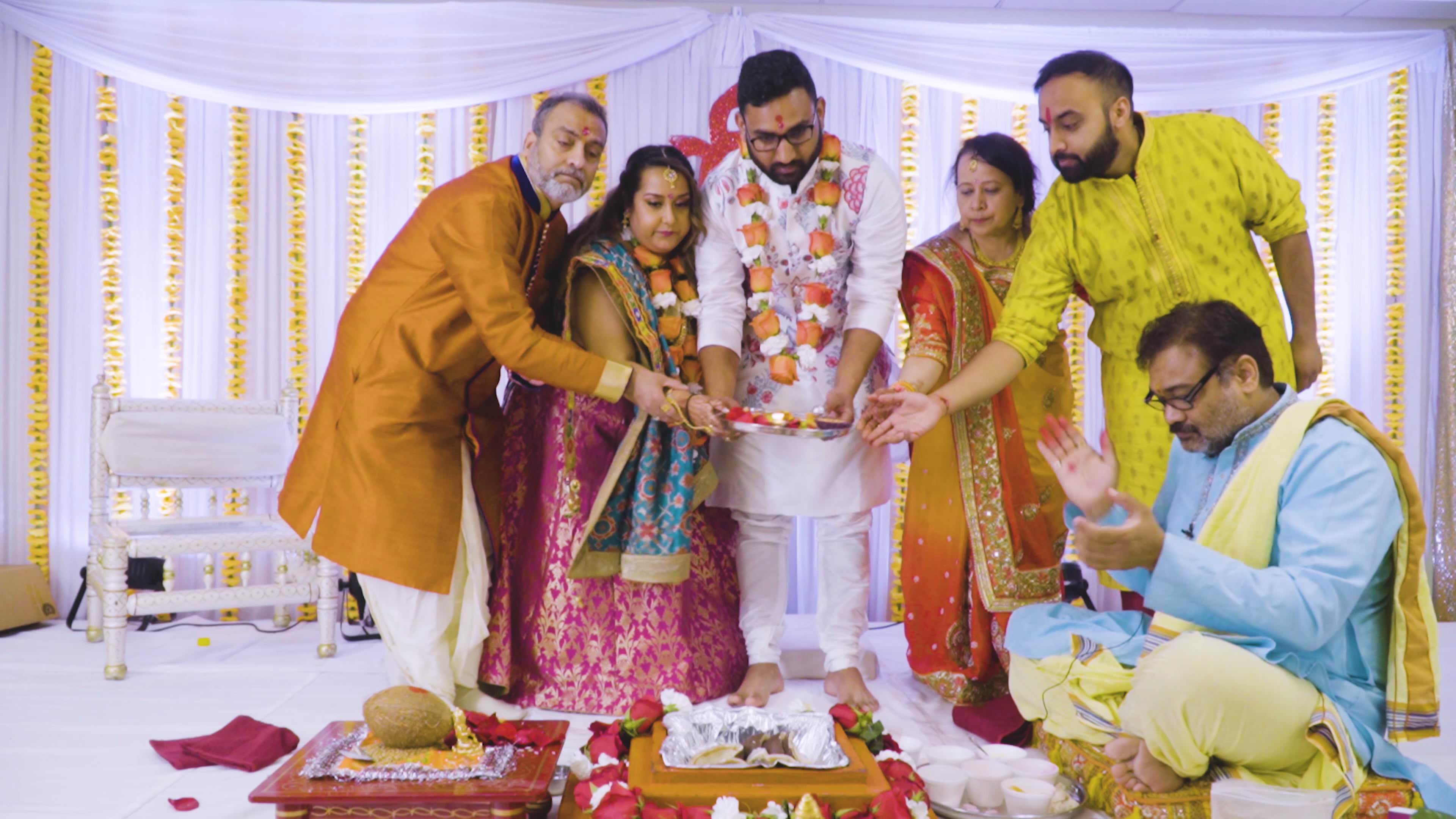 BAPS Shri Swaminarayan Mandir Beltsville MD Hindu Wedding | Keyuri & Prit | Groom Pithi Part III
